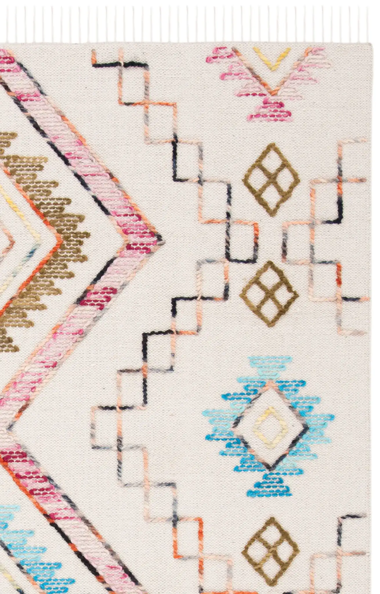Ivory / Pink
