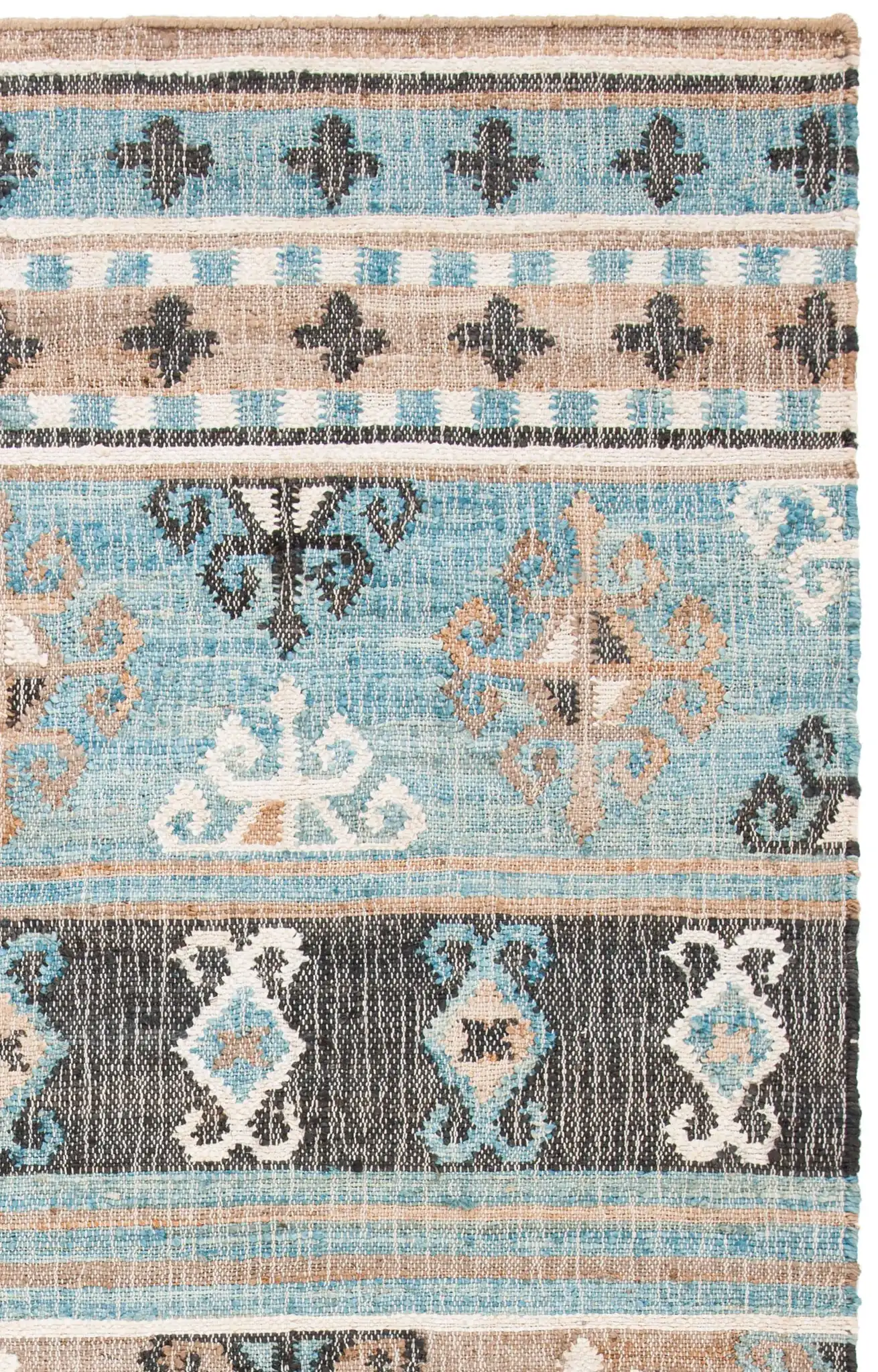 Blue / Ivory