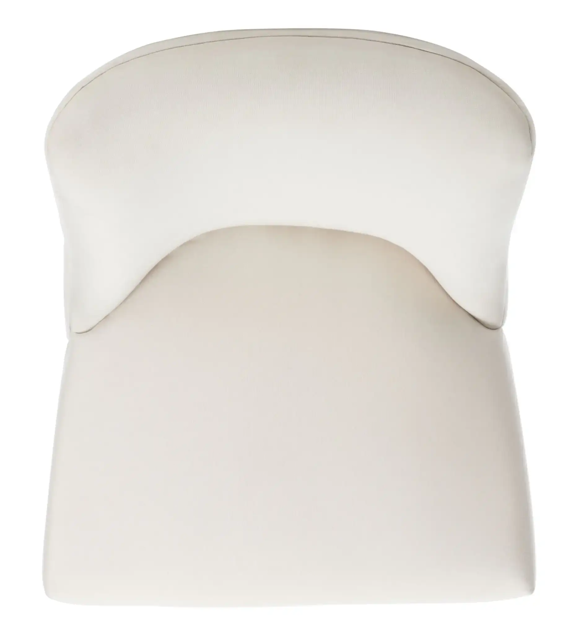 Nolita Dining Chair in Mustard / Brass, detail view