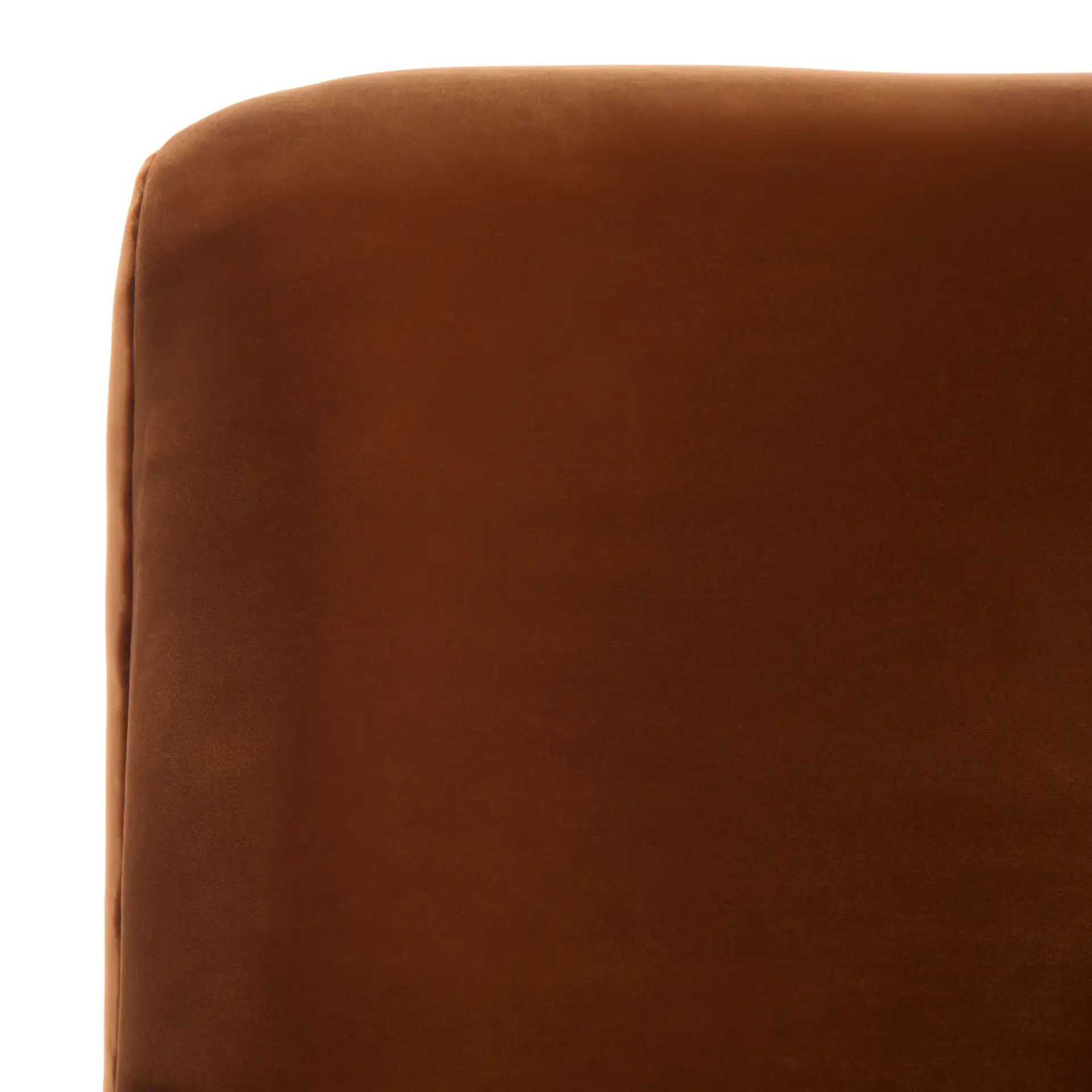 Nolita Dining Chair in Mustard / Brass in a styled room