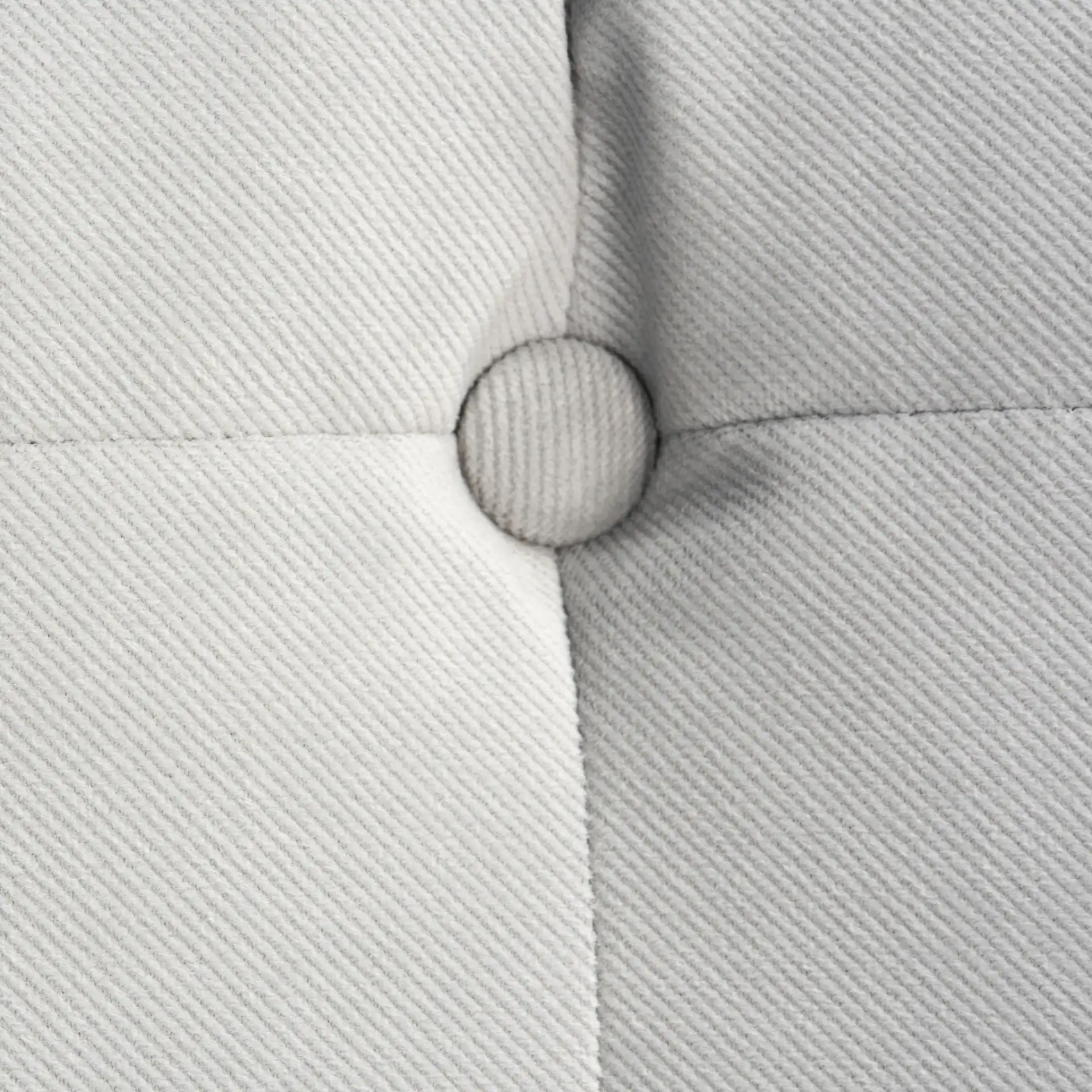 Leona Tufted Recliner in Light Brown, detail view