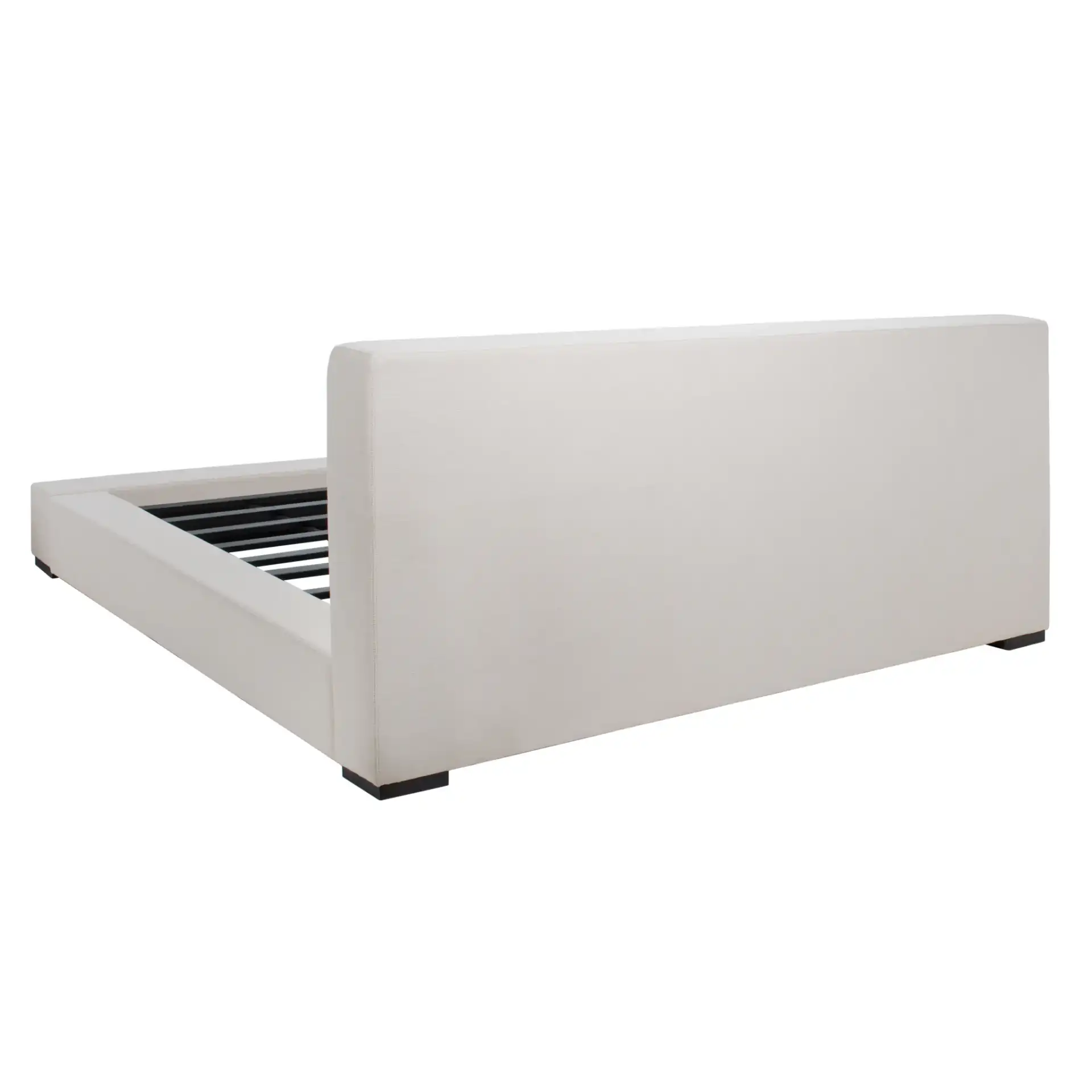 Sasharose Upholstered Bed in Creme, detail view
