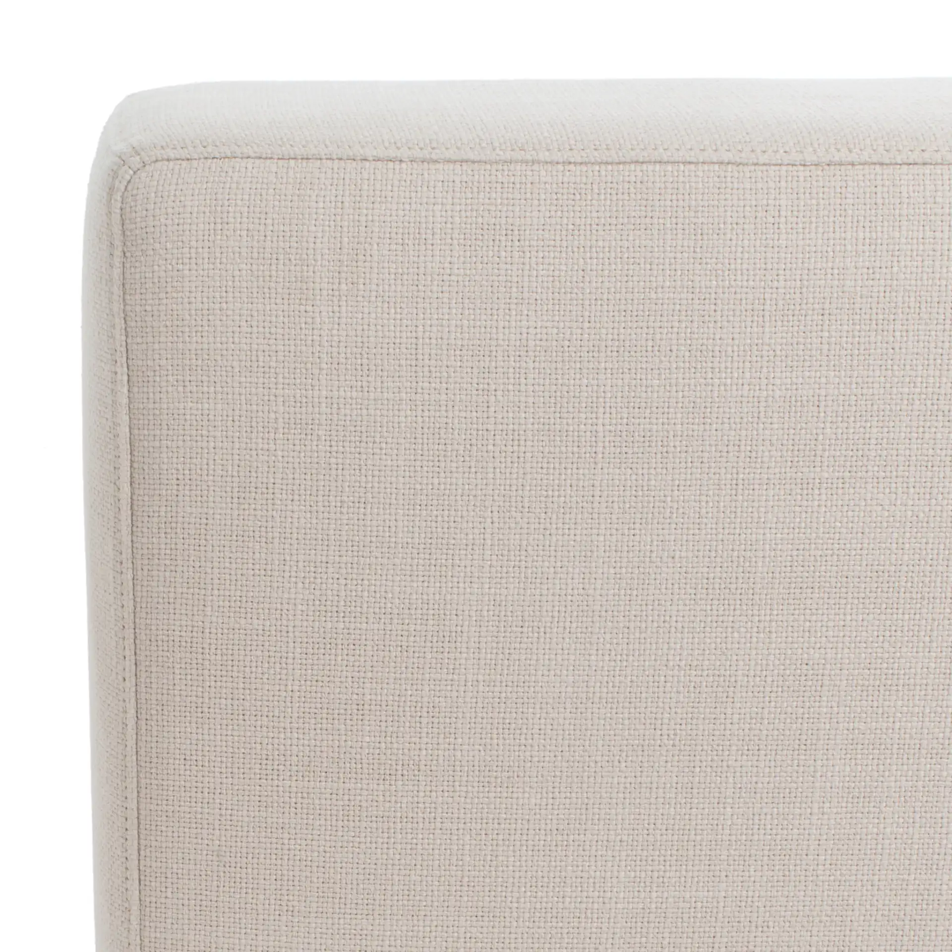Sasharose Upholstered Bed in Creme in a styled room