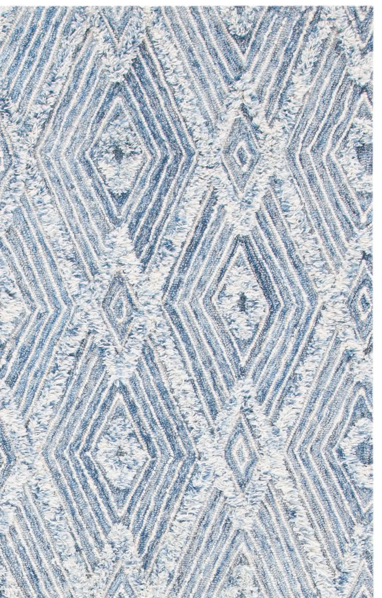 Blue / Ivory