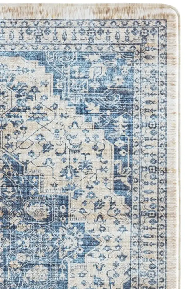 Beige / Blue