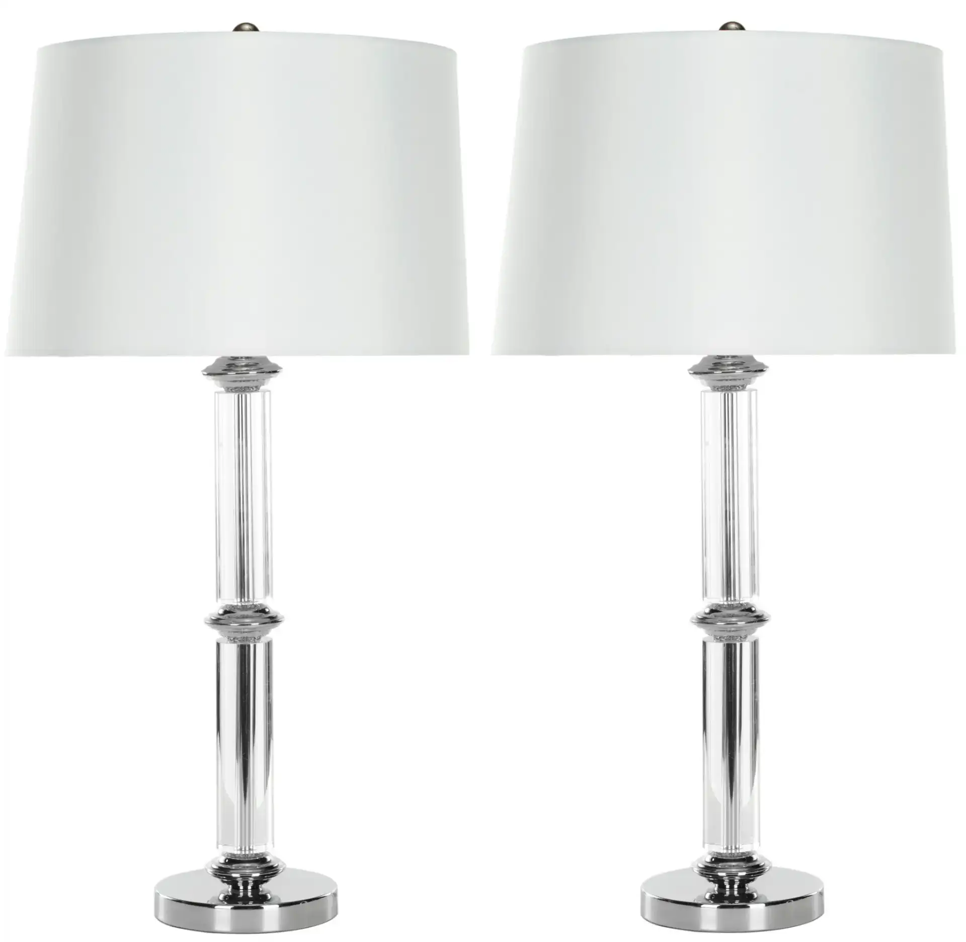 Vendome Crystal Lamp (Set Of 2) in Clear
