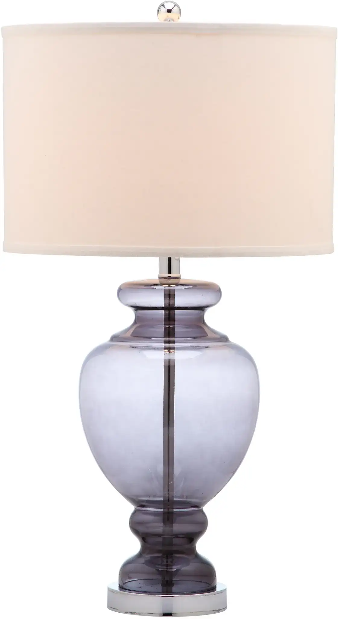 Morocco Glass Lamp (Set Of 2) in Gray