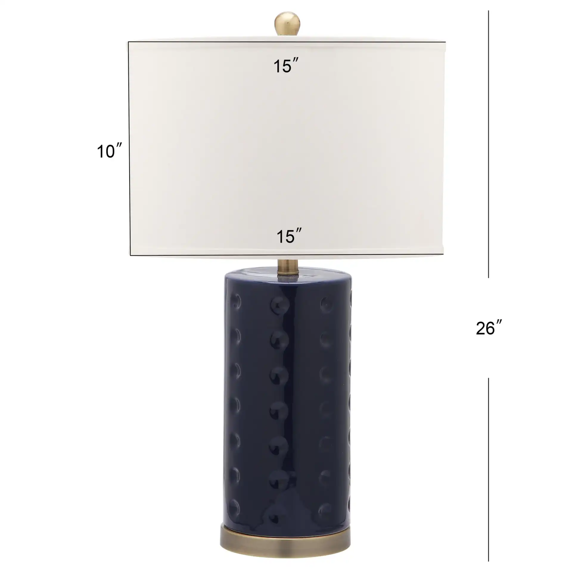 Roxanne Table Lamp (Set Of 2) in Orange, detail view