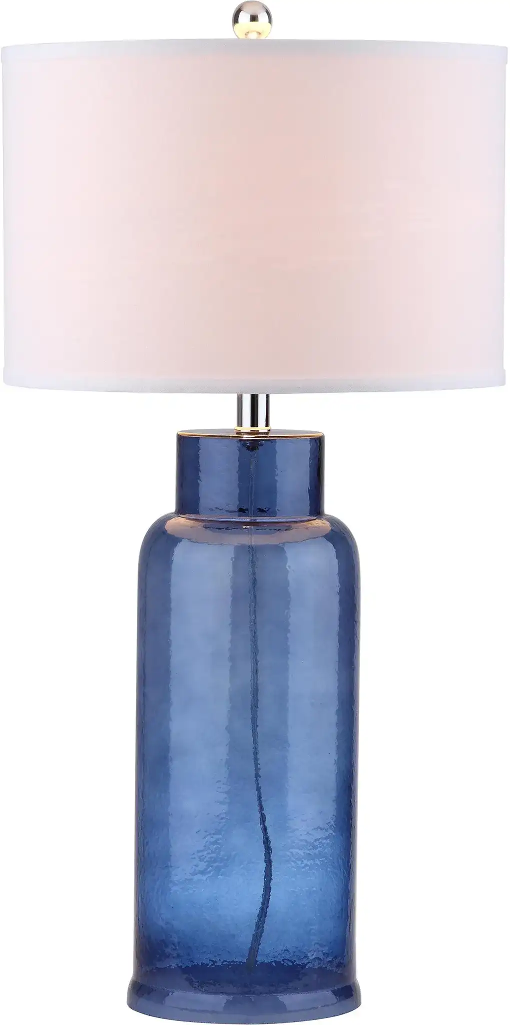 Bottle Glass Lamp (Set Of 2) in Blue