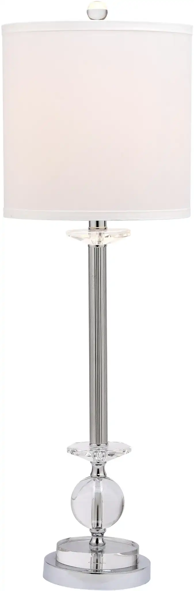 Marla Crystal Candlestick Lamp (Set Of 2) in Clear