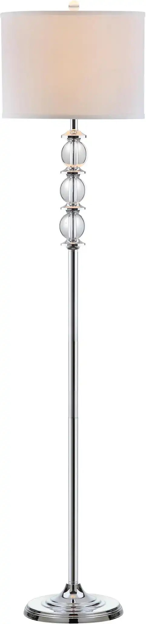 Riga Floor Lamp in Crystal