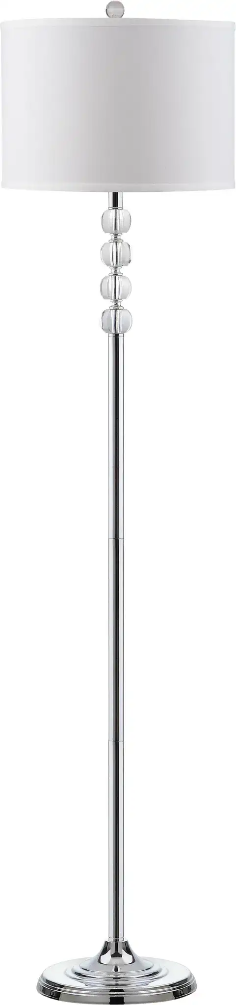 Vendome Floor Lamp in Crystal, detail view