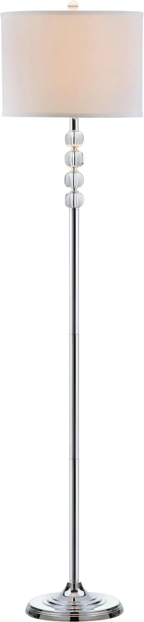 Vendome Floor Lamp in Crystal