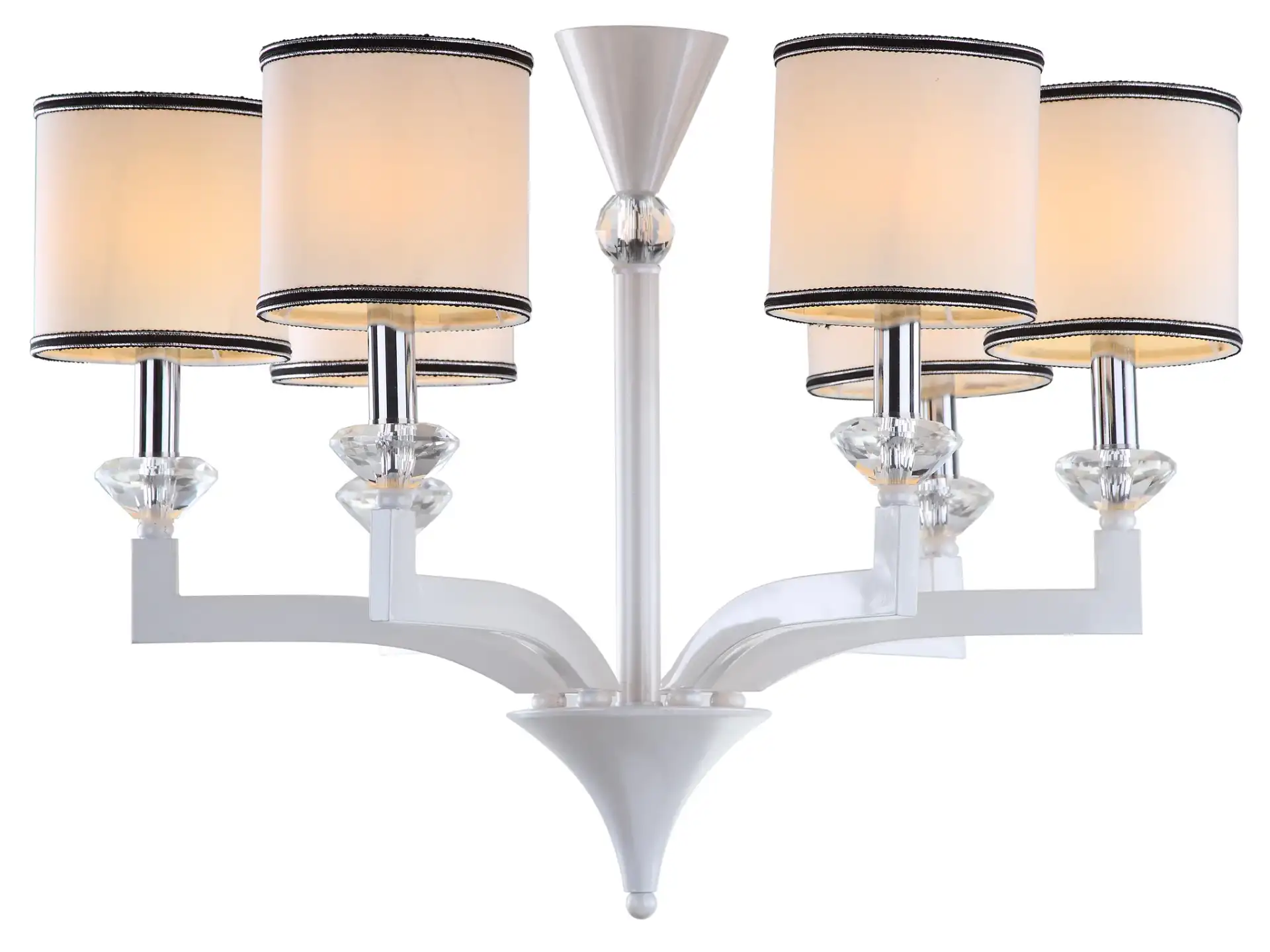 Erin Chandelier in Pearl White