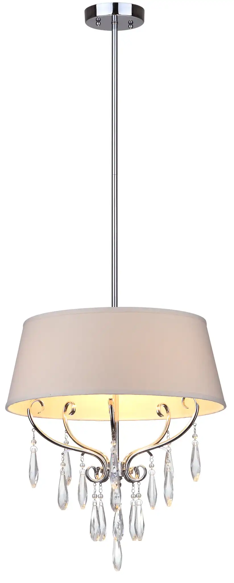 Waltz Pendant Light in Silver
