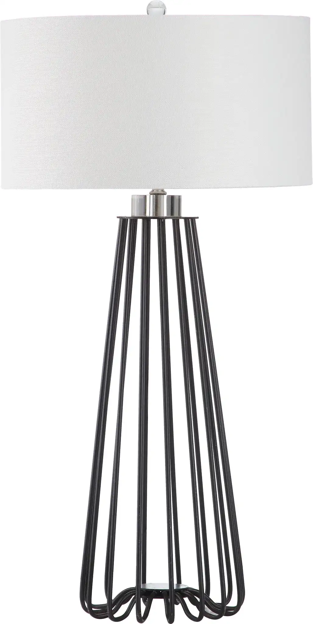 Estill Table Lamp (Set Of 2) in Black, detail view