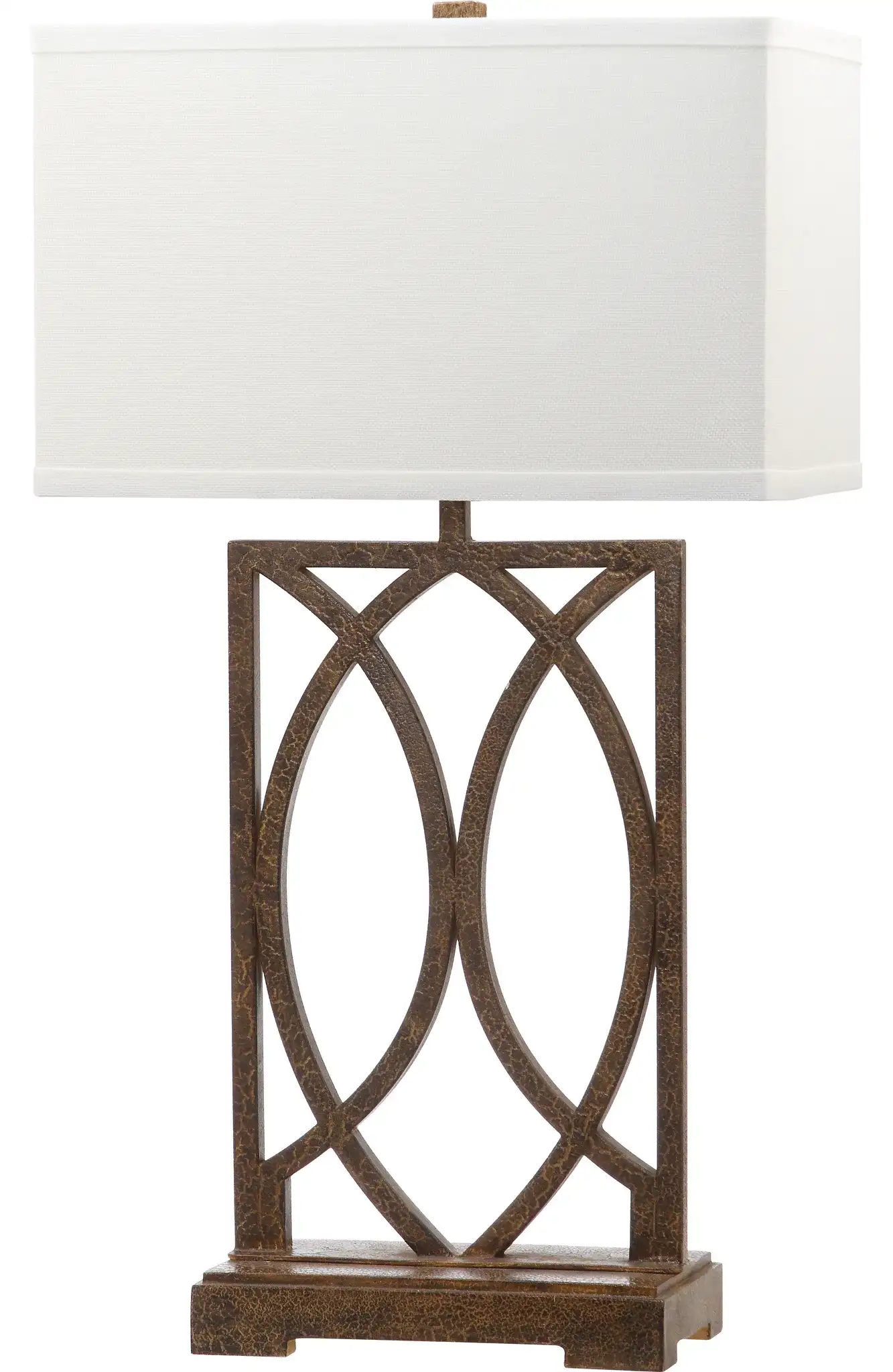Jago Table Lamp (Set Of 2) in Antique Brown, detail view