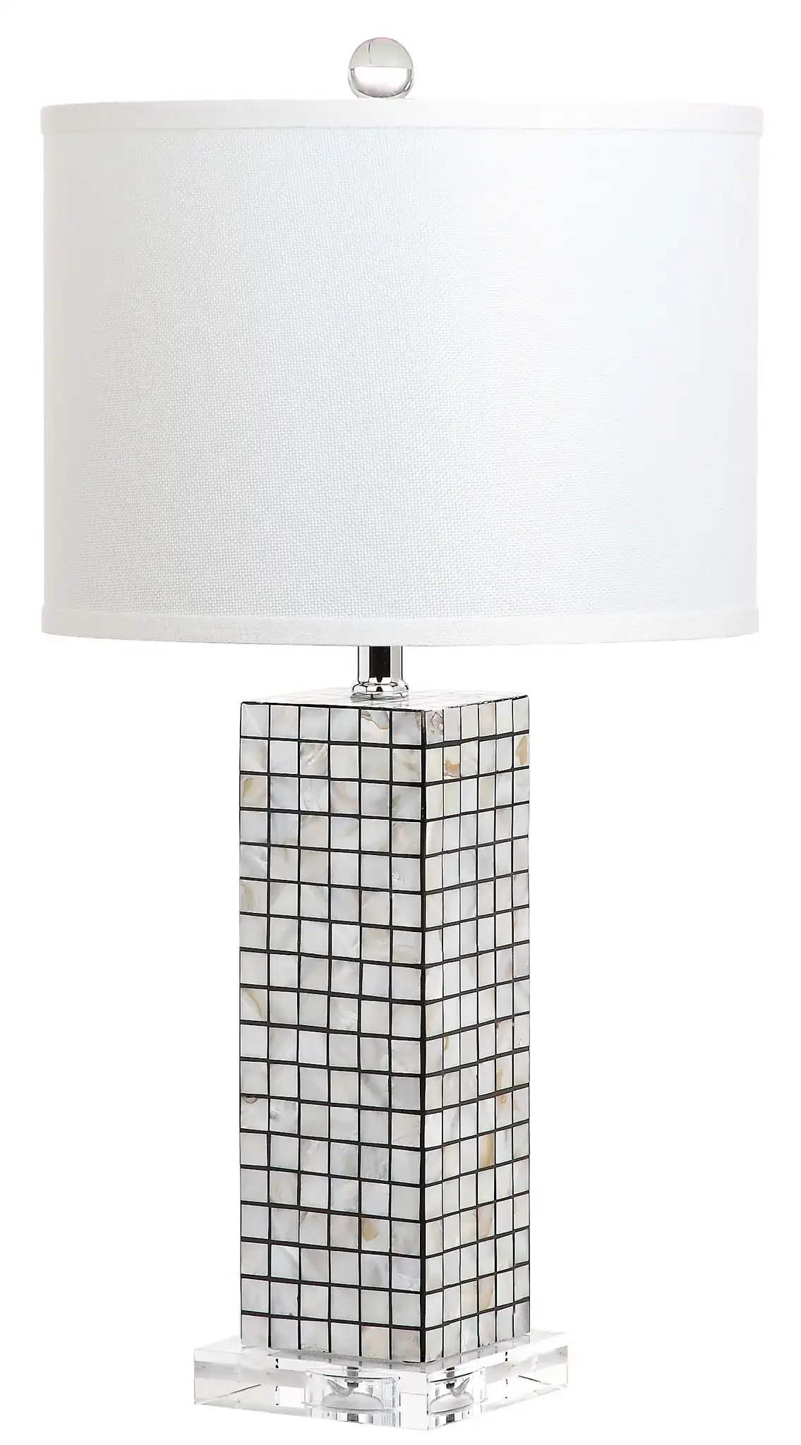 Skagway Table Lamp (Set Of 2) in Black / Shell, detail view
