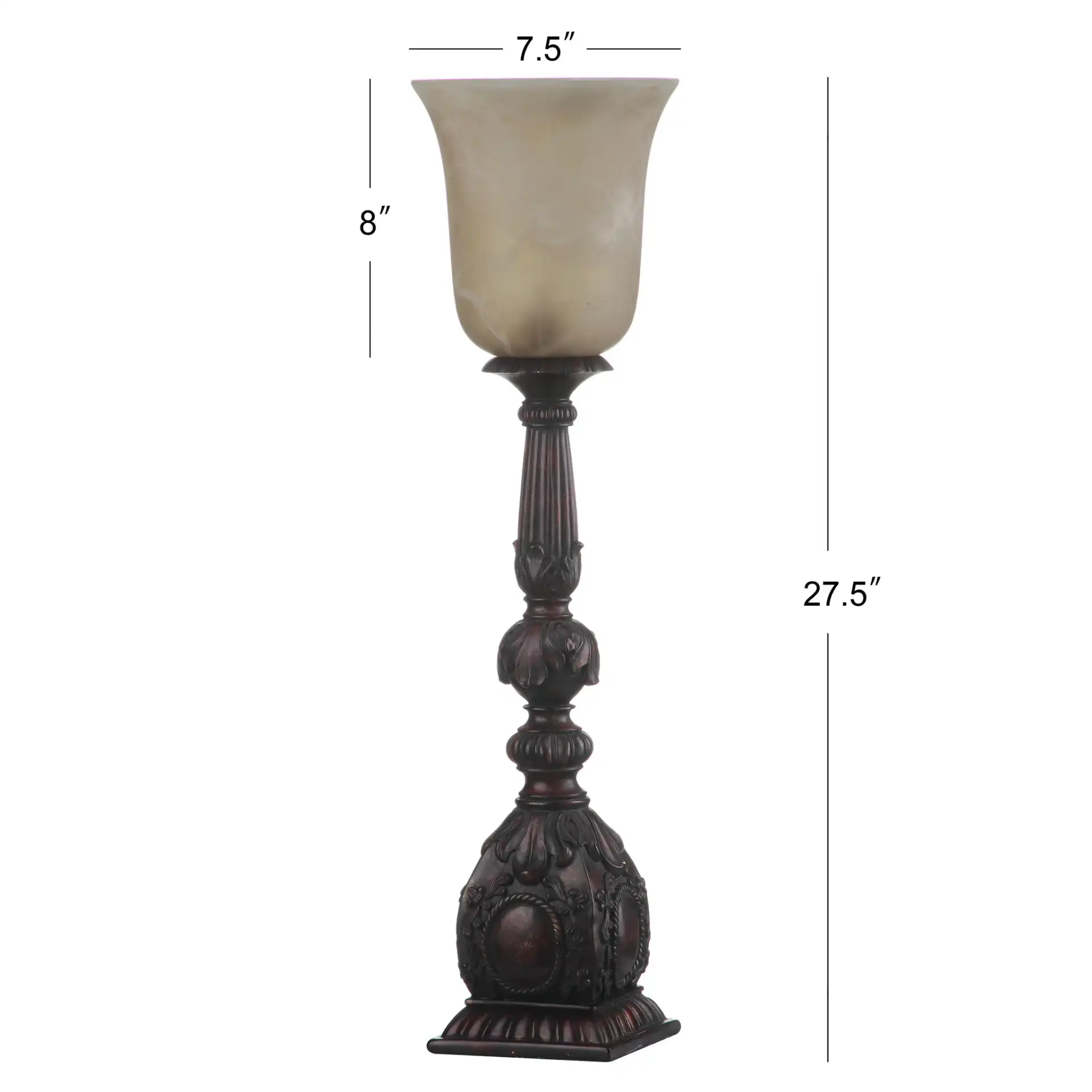 Dion Artifact Lamp (Set of 2) in Oil Rub Bronze, detail view