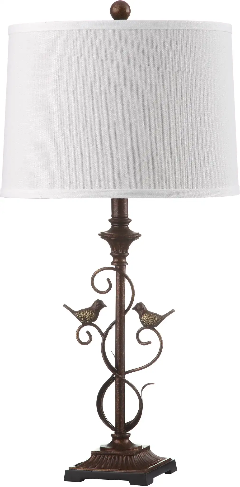 Birdsong Table Lamp (Set Of 2) in Oil Rub Bronze, detail view