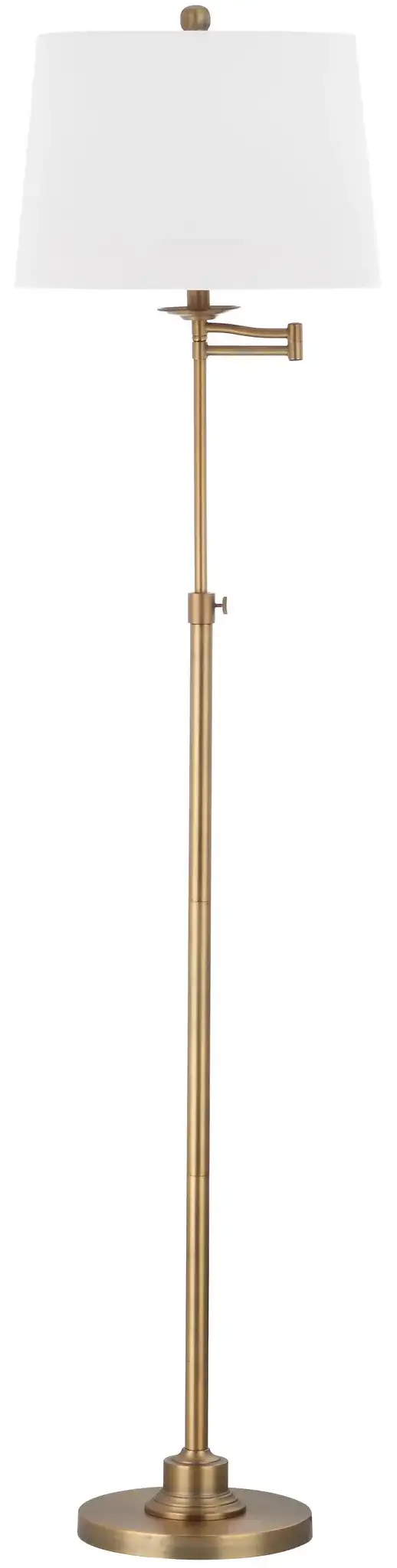 Nadia Floor Lamp in Copper, detail view