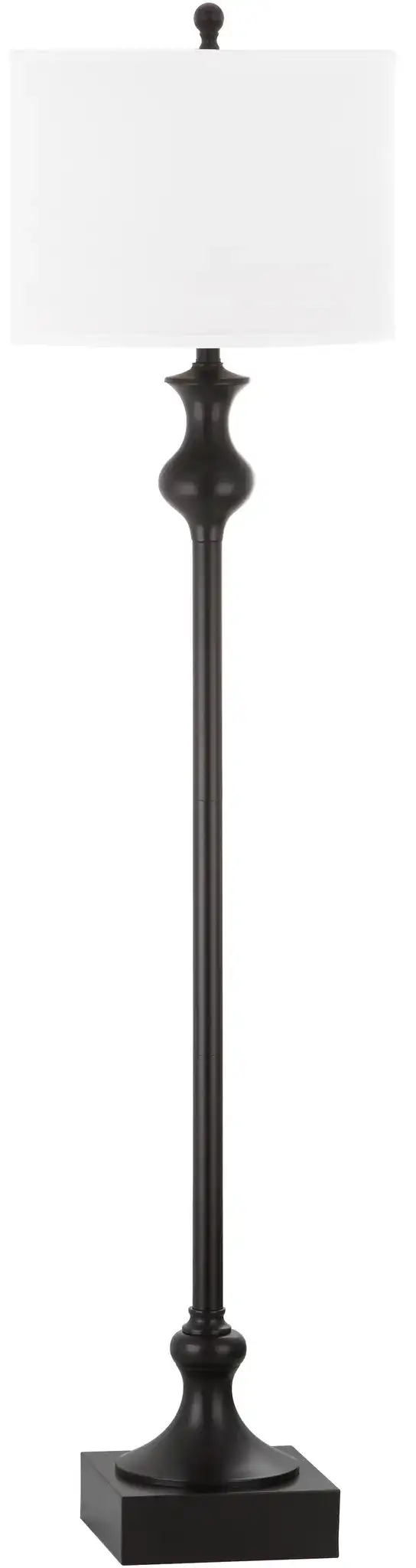Brewster Floor Lamp in Oil Rubbed Bronze (Black), detail view