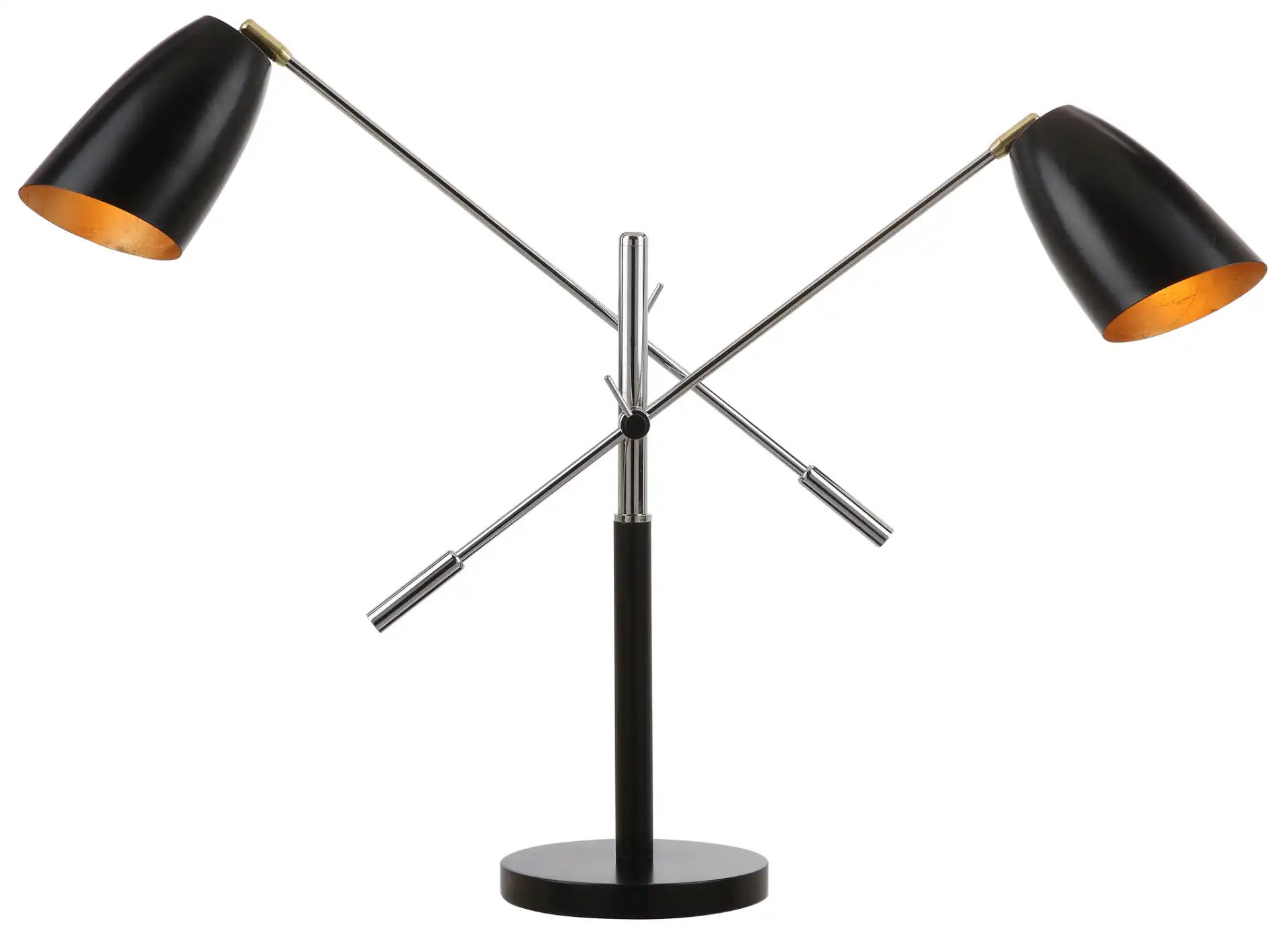 Mavis Table Lamp in Black / Gold