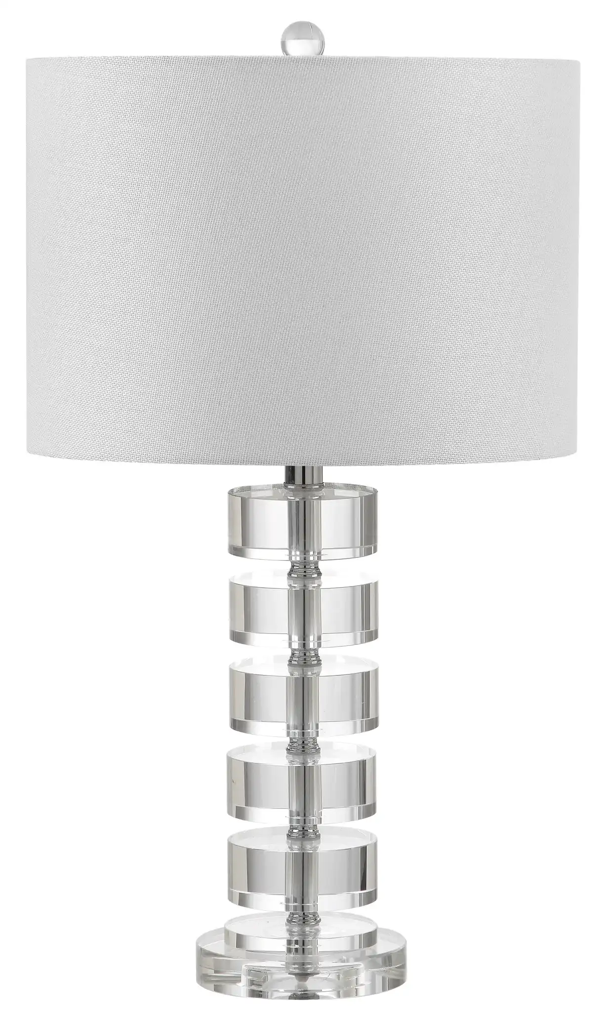 Frances Table Lamp (Set Of 2) in Clear, detail view