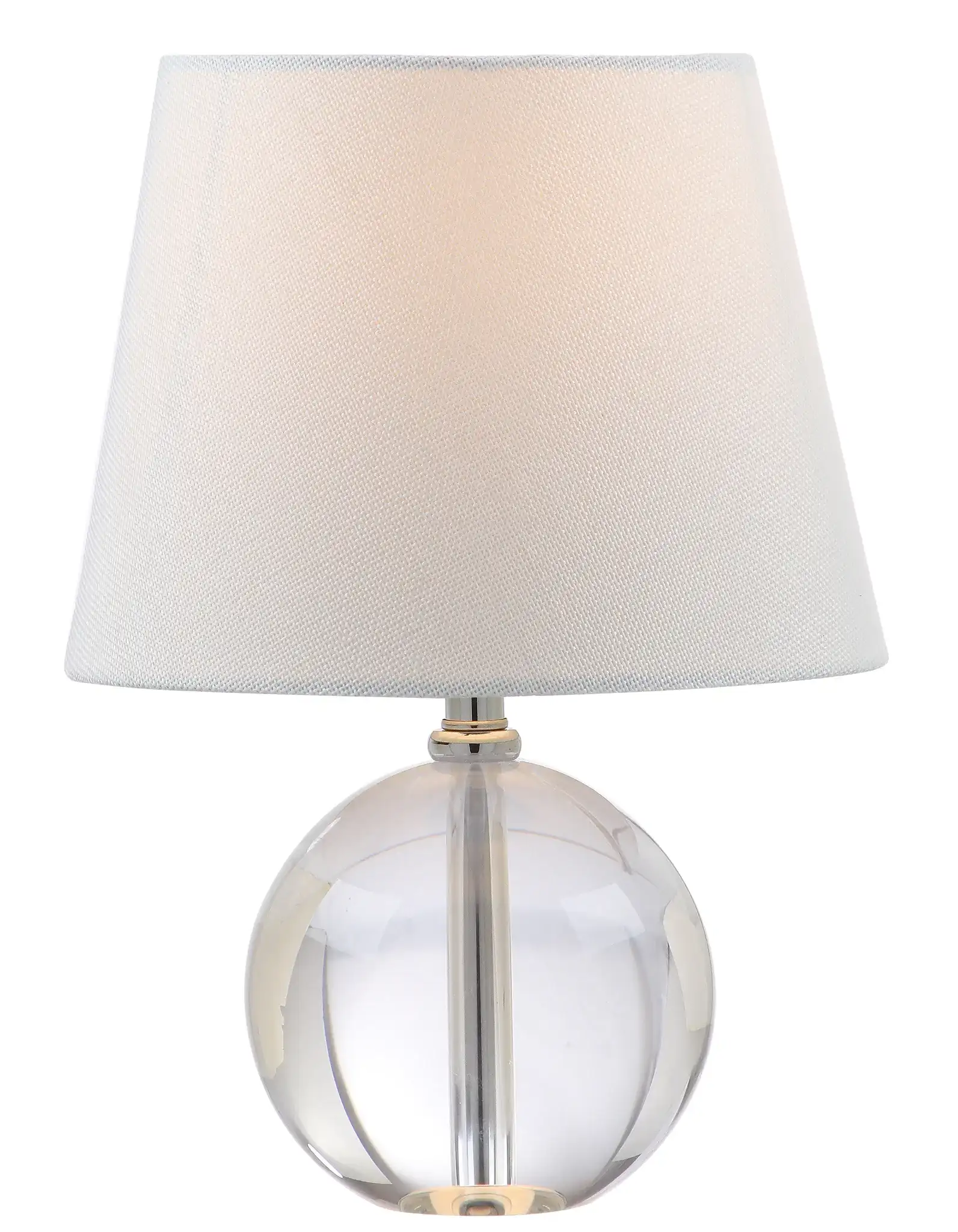Mable Table Lamp in Clear / Off-White