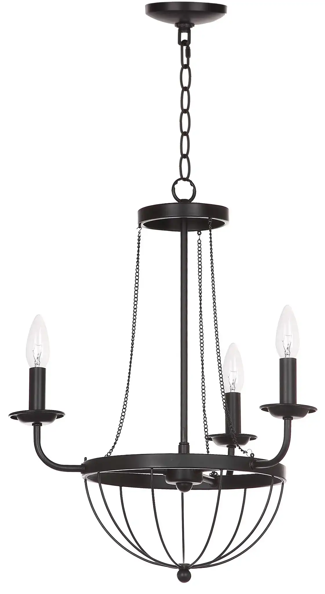 Jacques Chandelier in Black, detail view