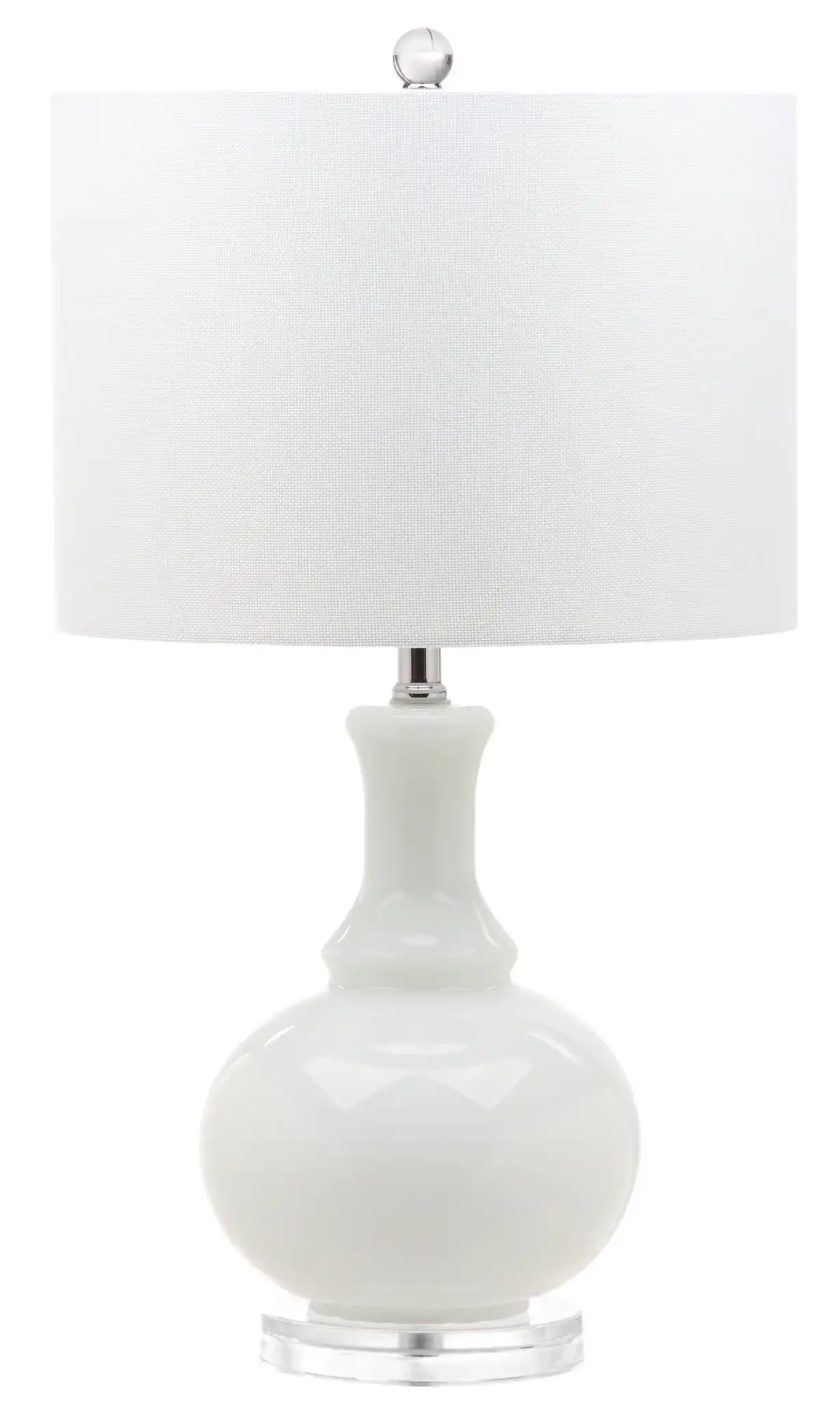 Franny Table Lamp (Set Of 2) in Off-White, detail view