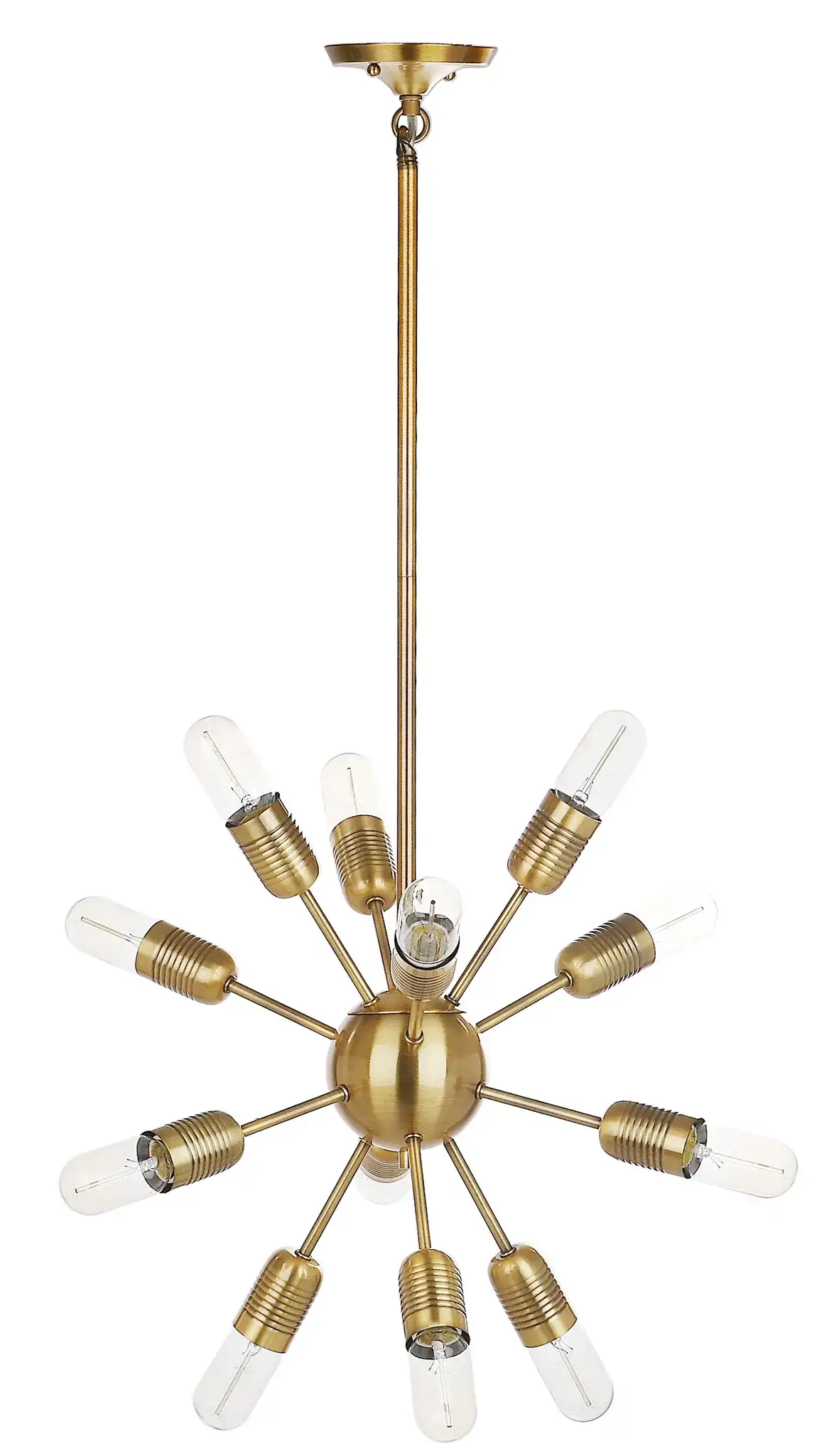 Raging Solace Pendant Lamp in Gold, detail view