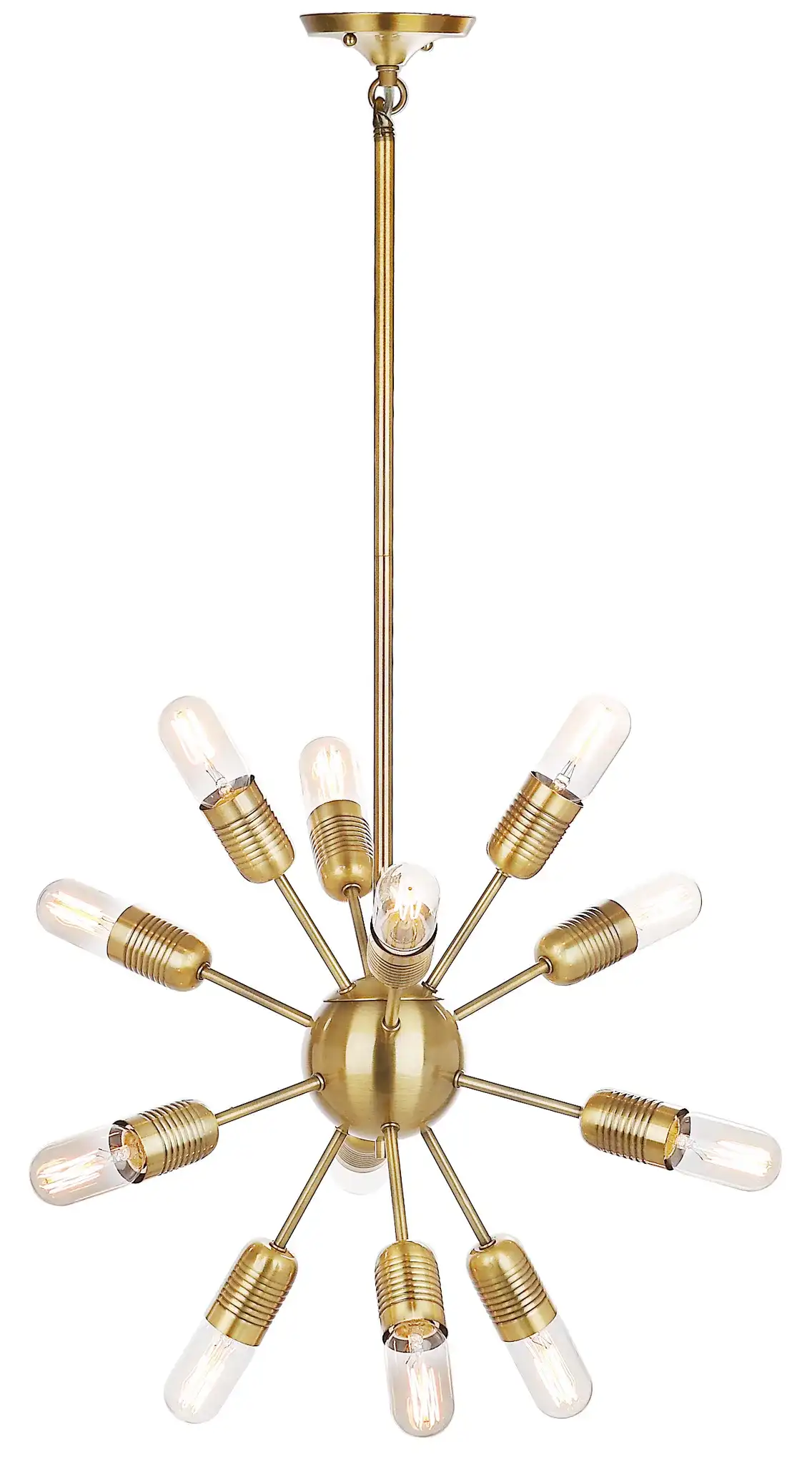 Raging Solace Pendant Lamp in Gold