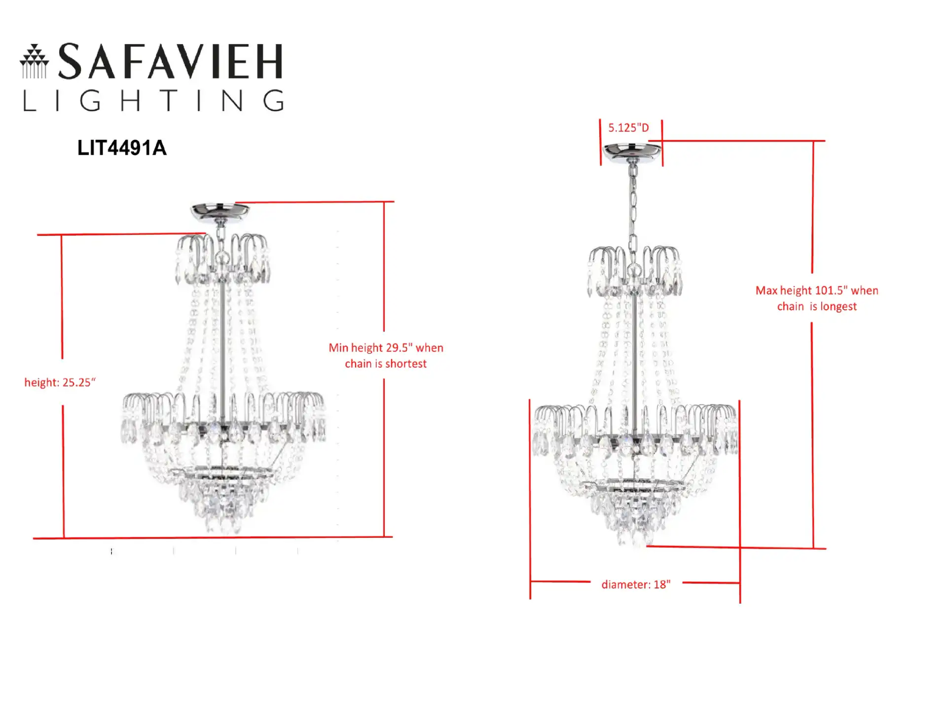 Sonja Pendant Lamp in Chrome, detail view