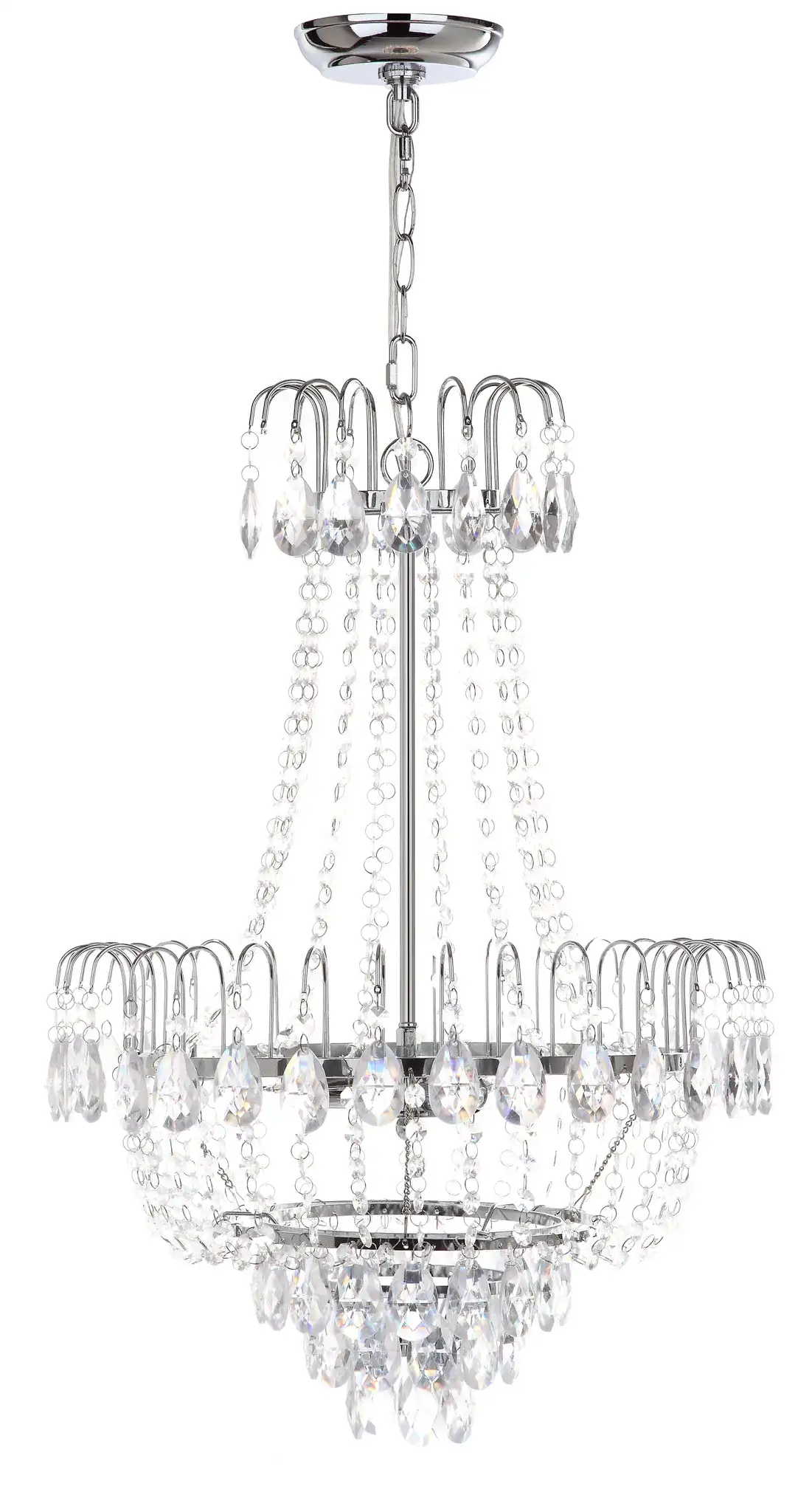 Sonja Pendant Lamp in Chrome, detail view