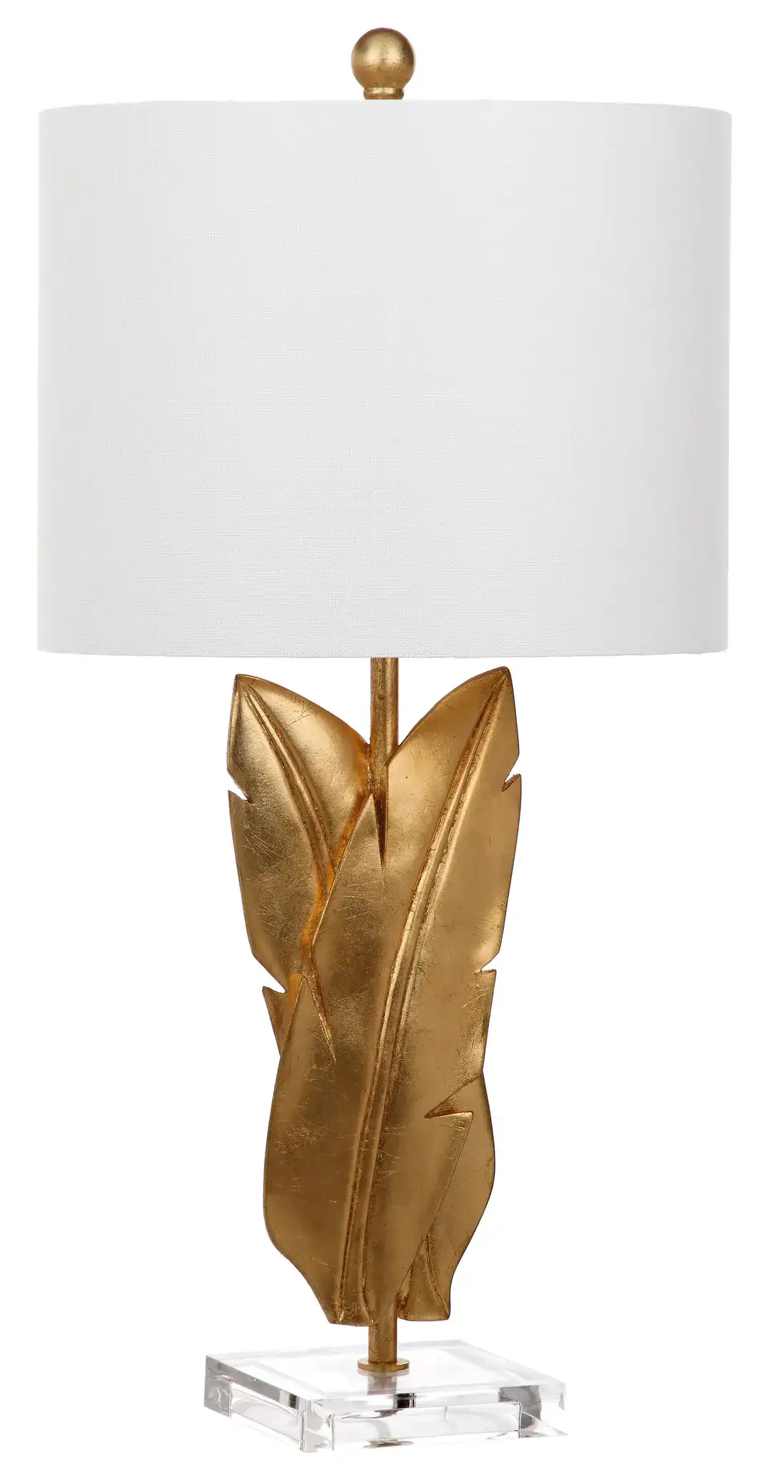 Aerin Wings Table Lamp (Set Of 2) in Gold, detail view