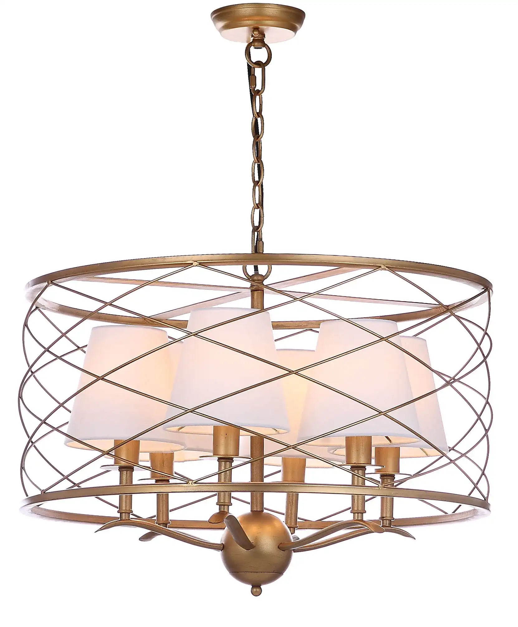 Thea Pendant Lamp in Gold