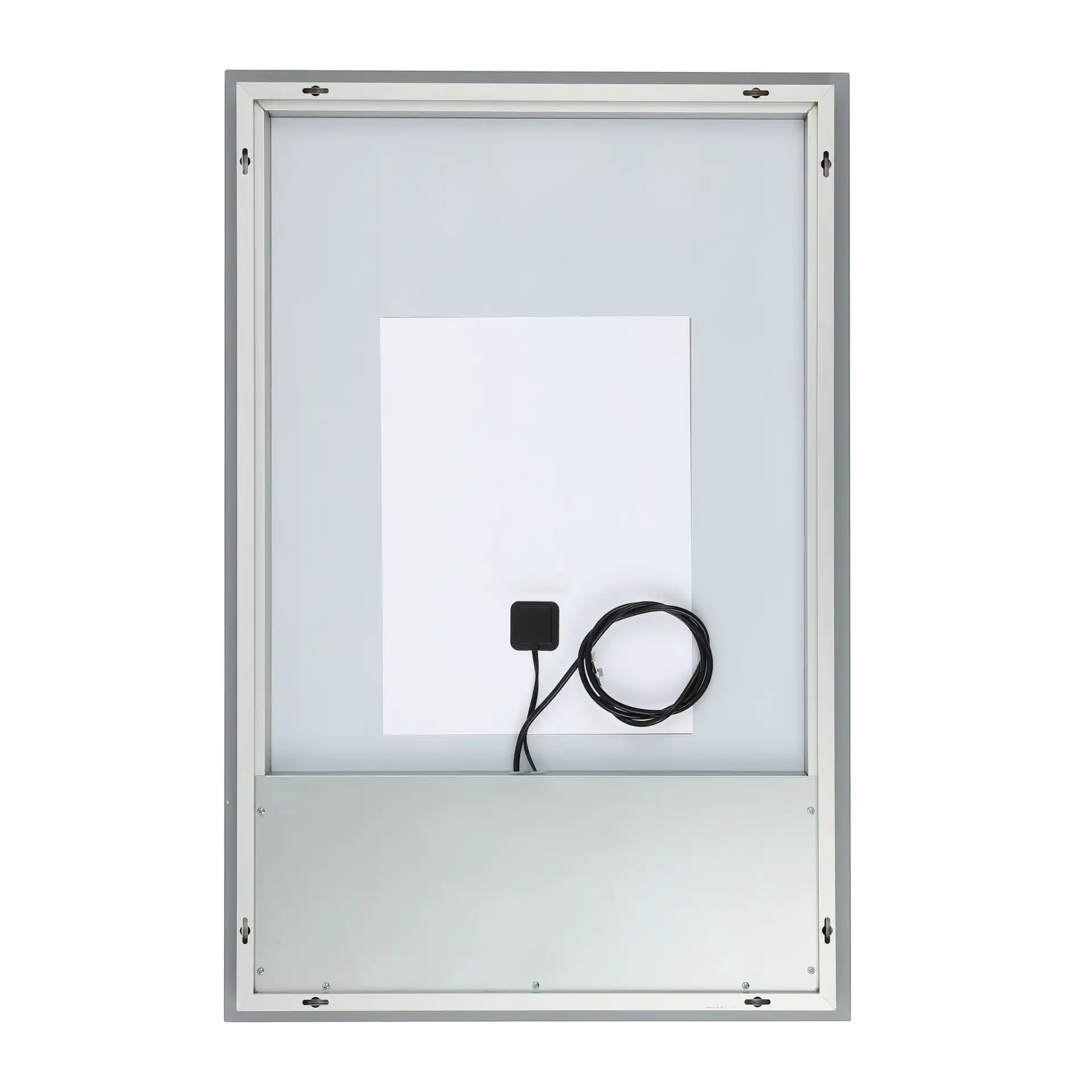 Jed 24" Led Mirror in Silver