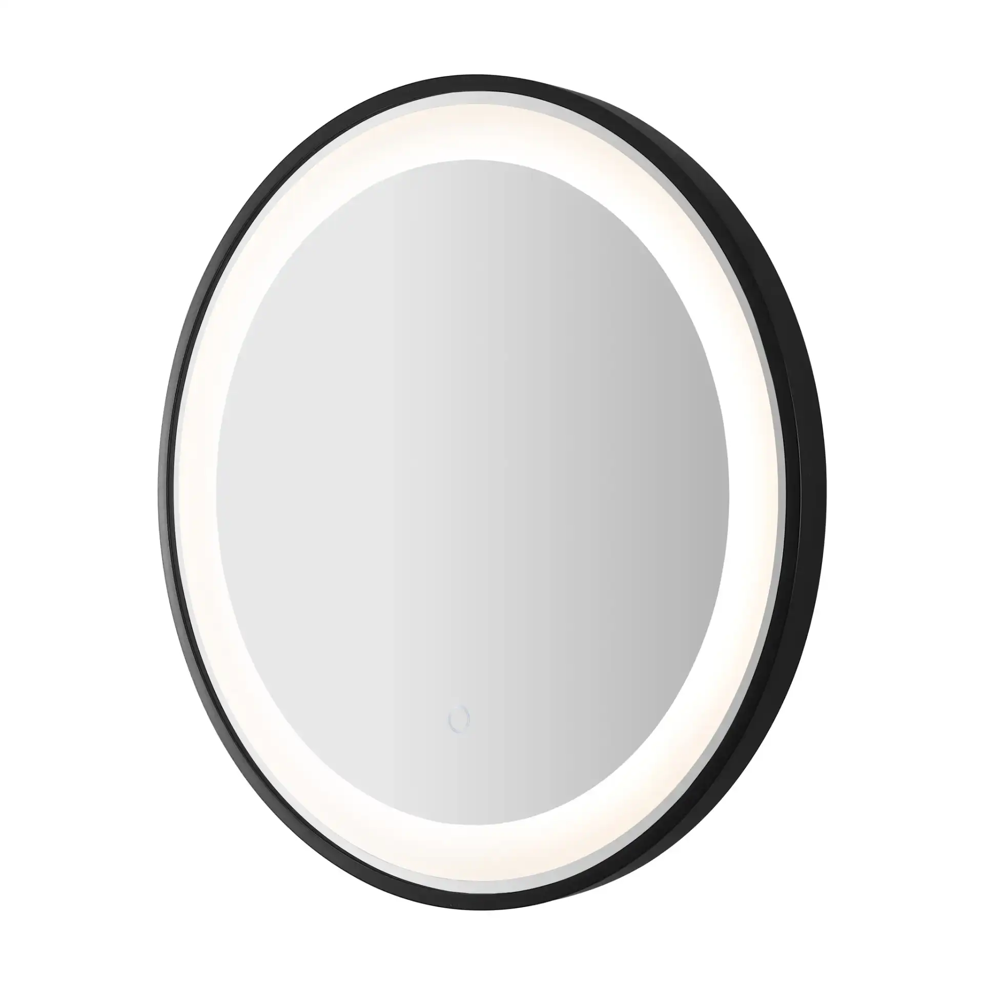 Blakewell 24" Led Mirror in Black / Silver, detail view