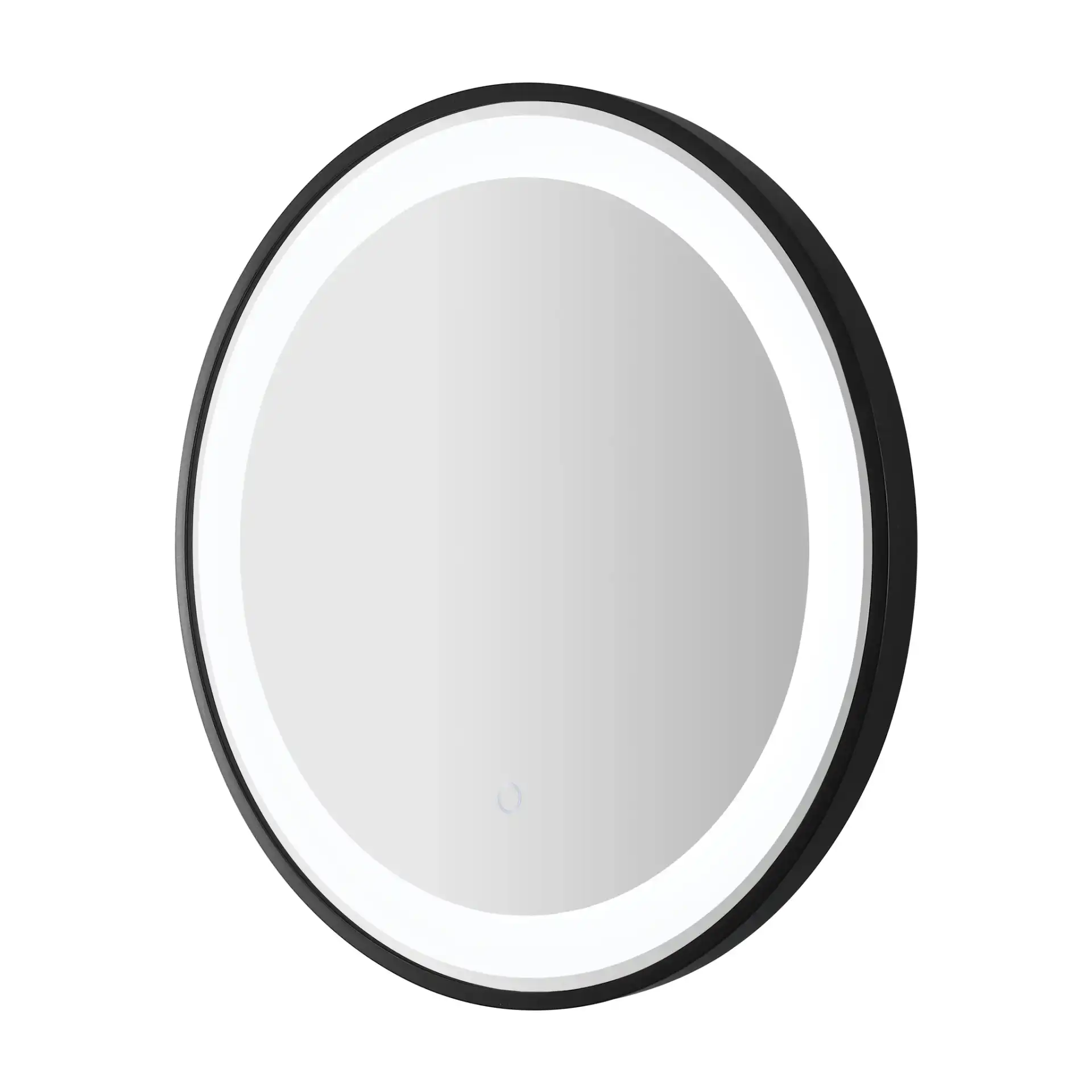Blakewell 24" Led Mirror in Black / Silver, detail view