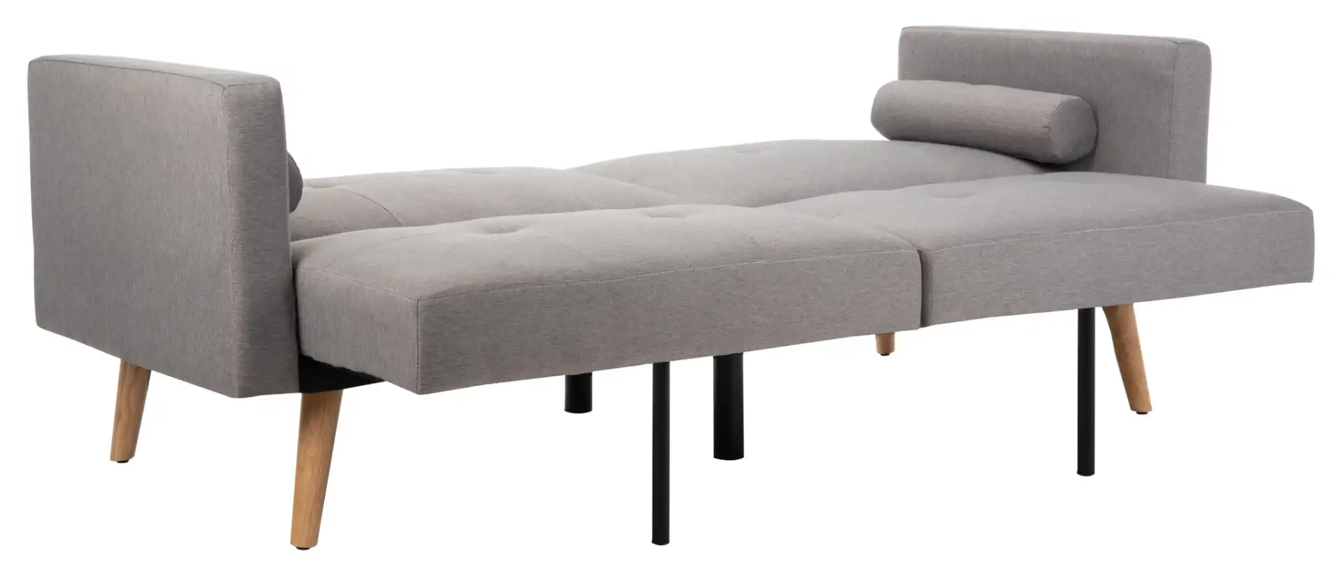 Astoria Foldable Futon Bed in Navy / Black, detail view