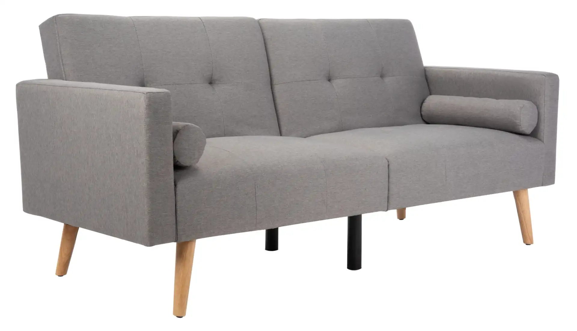 Astoria Foldable Futon Bed in Navy / Black, detail view