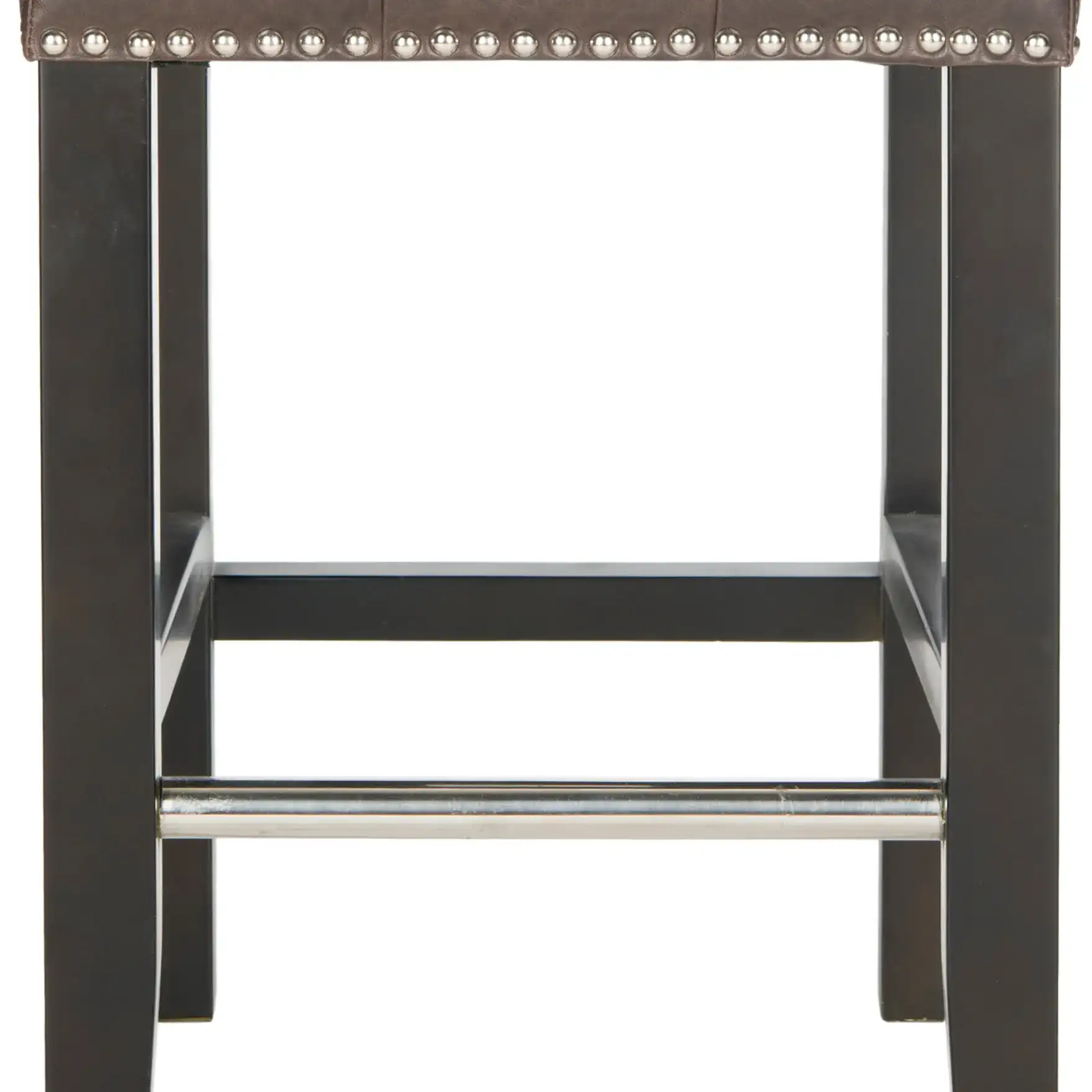 Thompson Counter Stool in Antique Brown, detail view