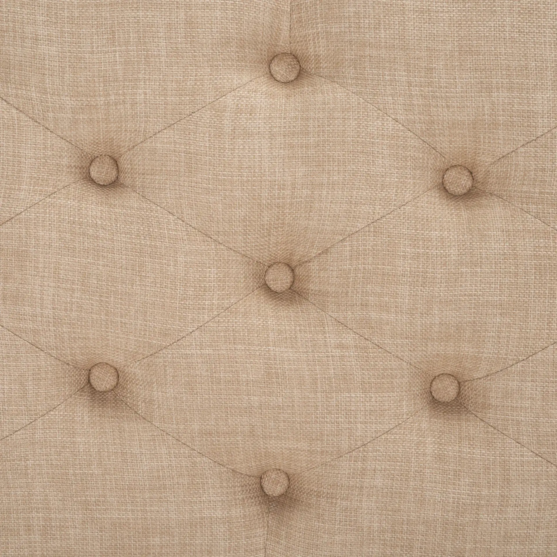 Ramsey Bench in Wheat / Natural Cream, detail view