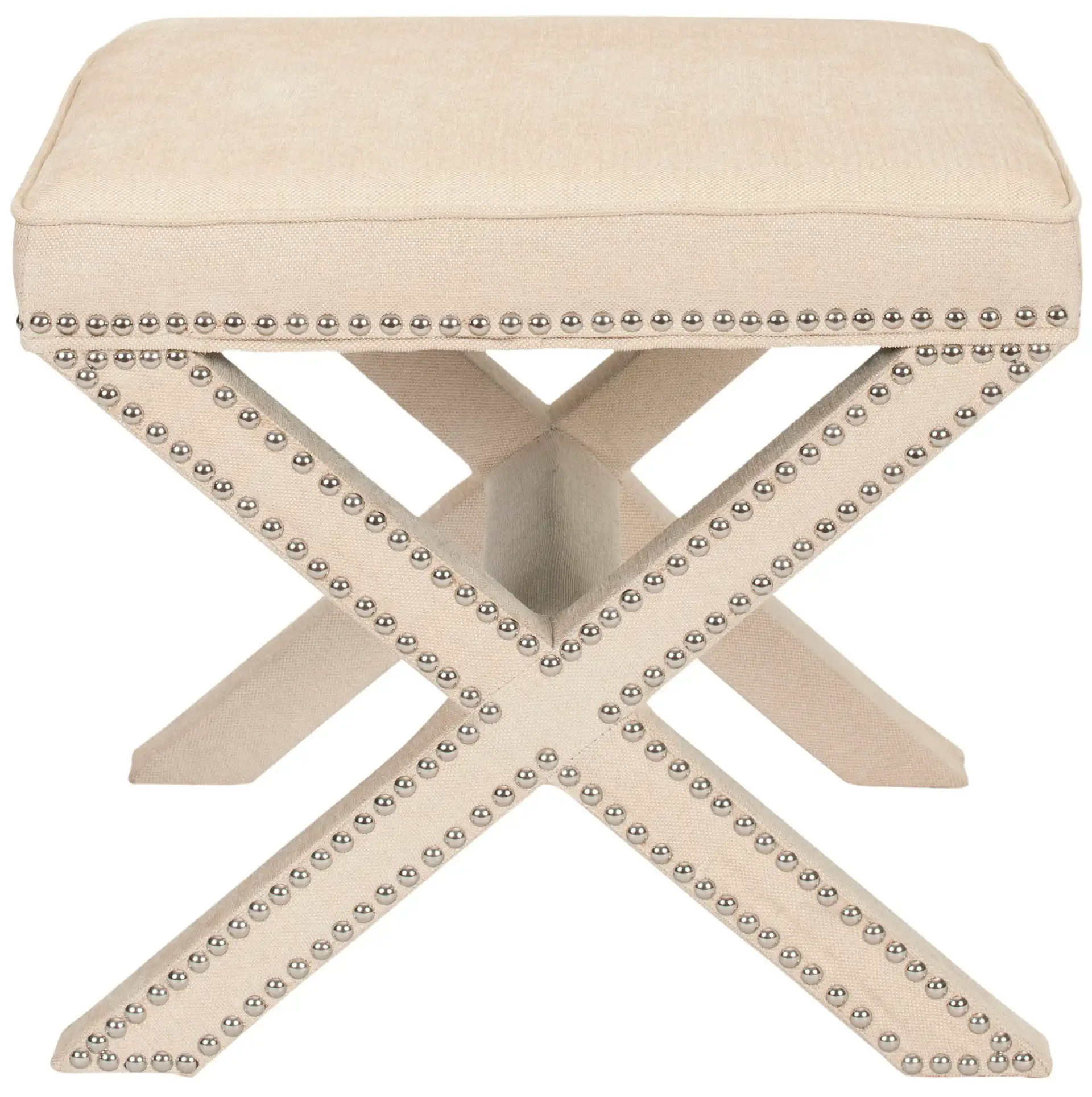 Palmer Ottoman in Taupe