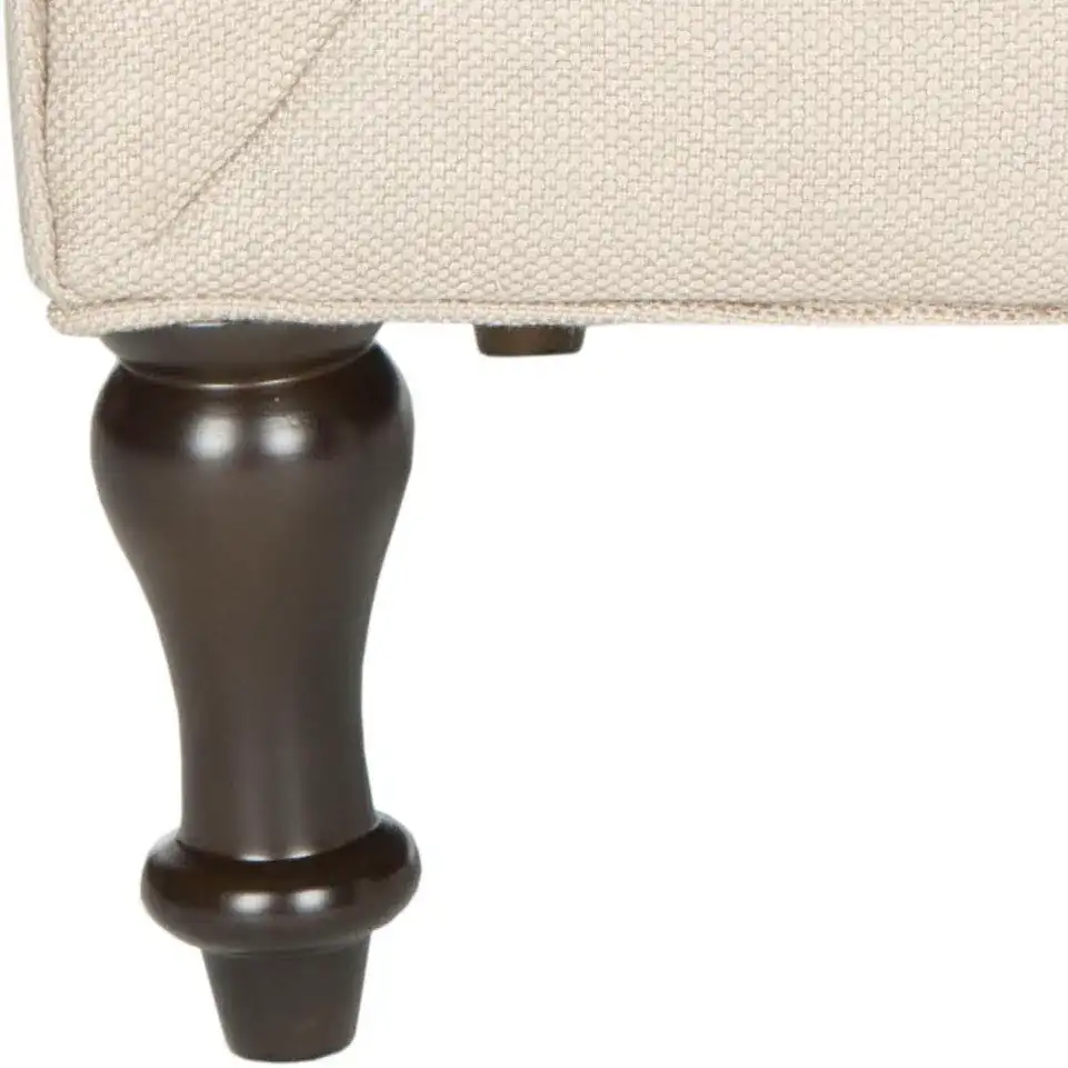 Jack Corner Chair in Antique Gold, detail view