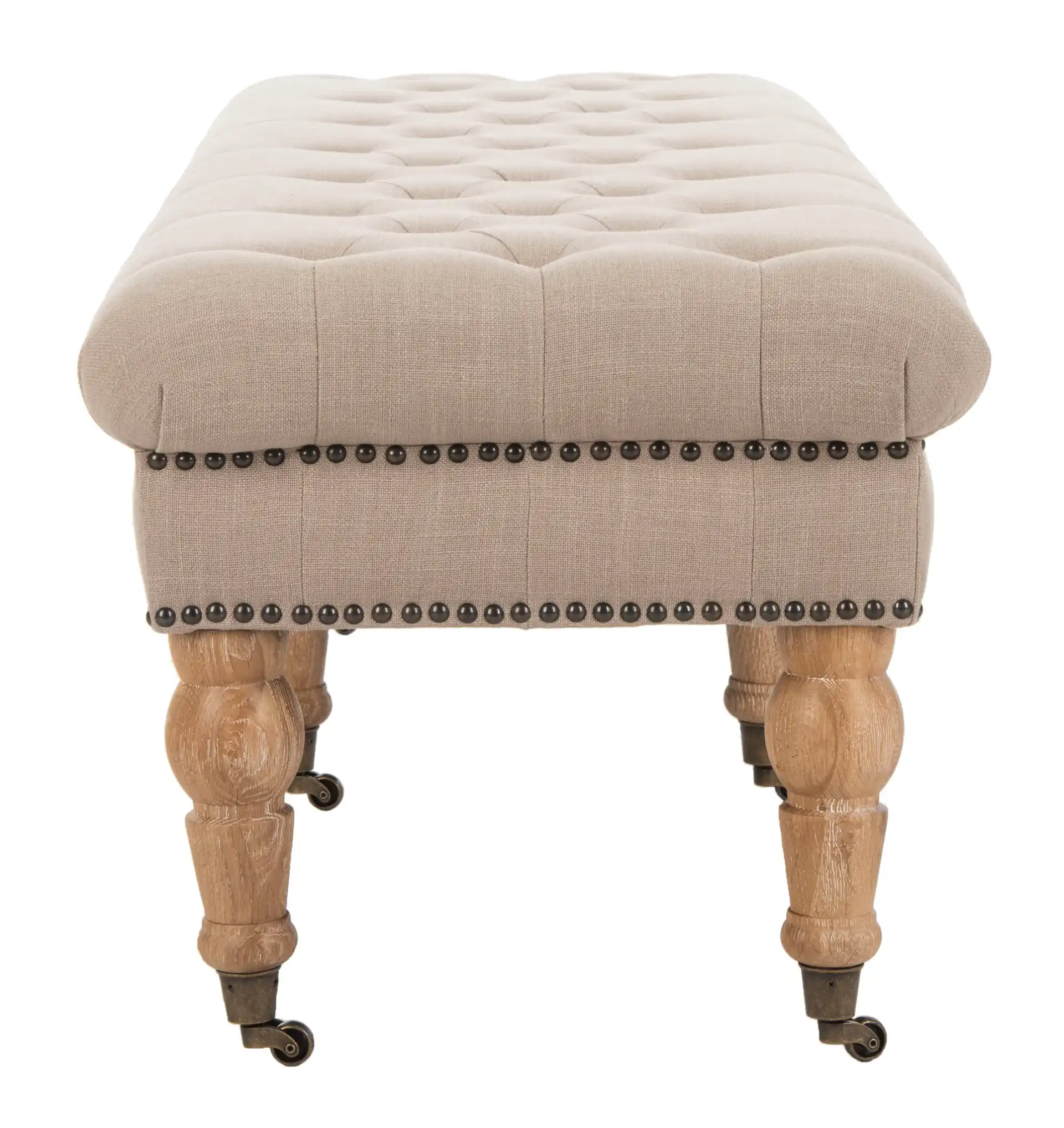 Barney Bench in Champagne, detail view