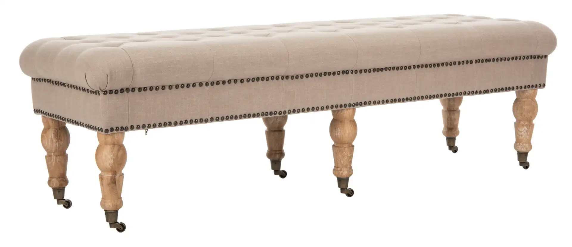 Barney Bench in Champagne, detail view