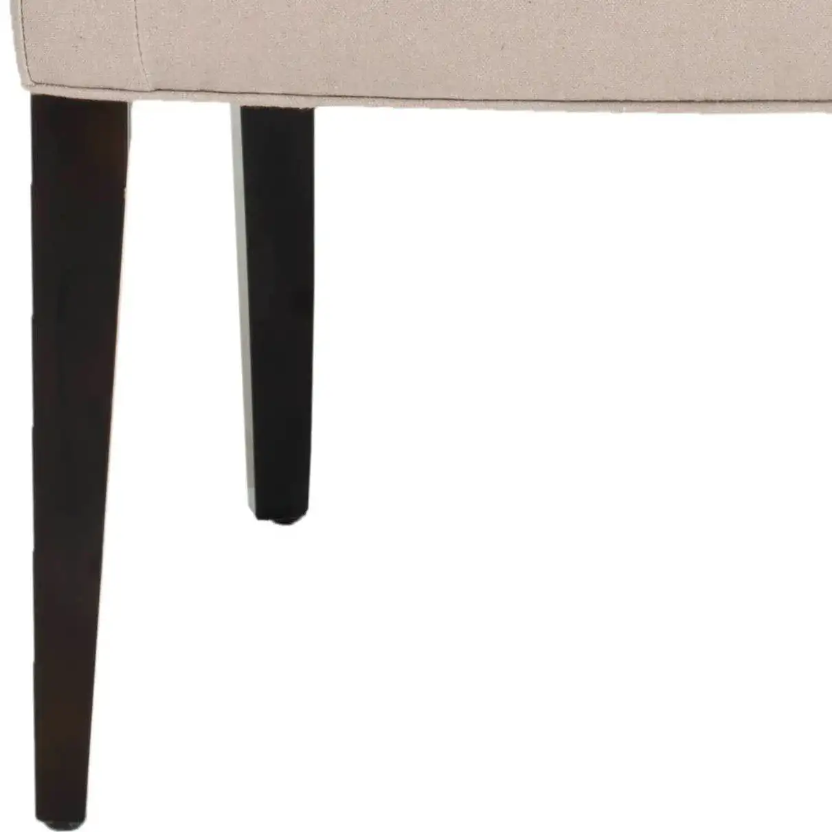 Dale Arm Chair in Taupe, detail view