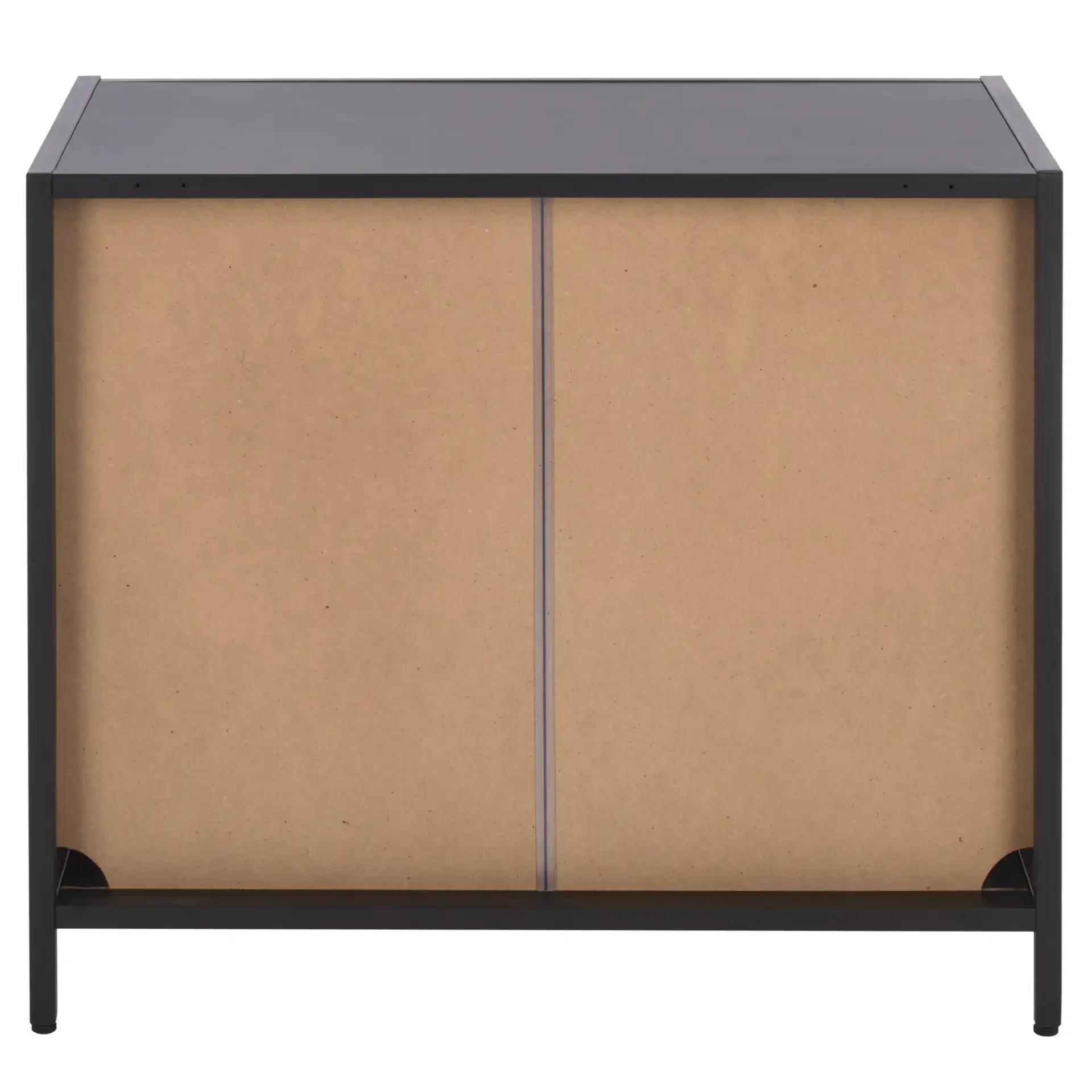 Donahue Sideboard/Media Stand in Black, detail view